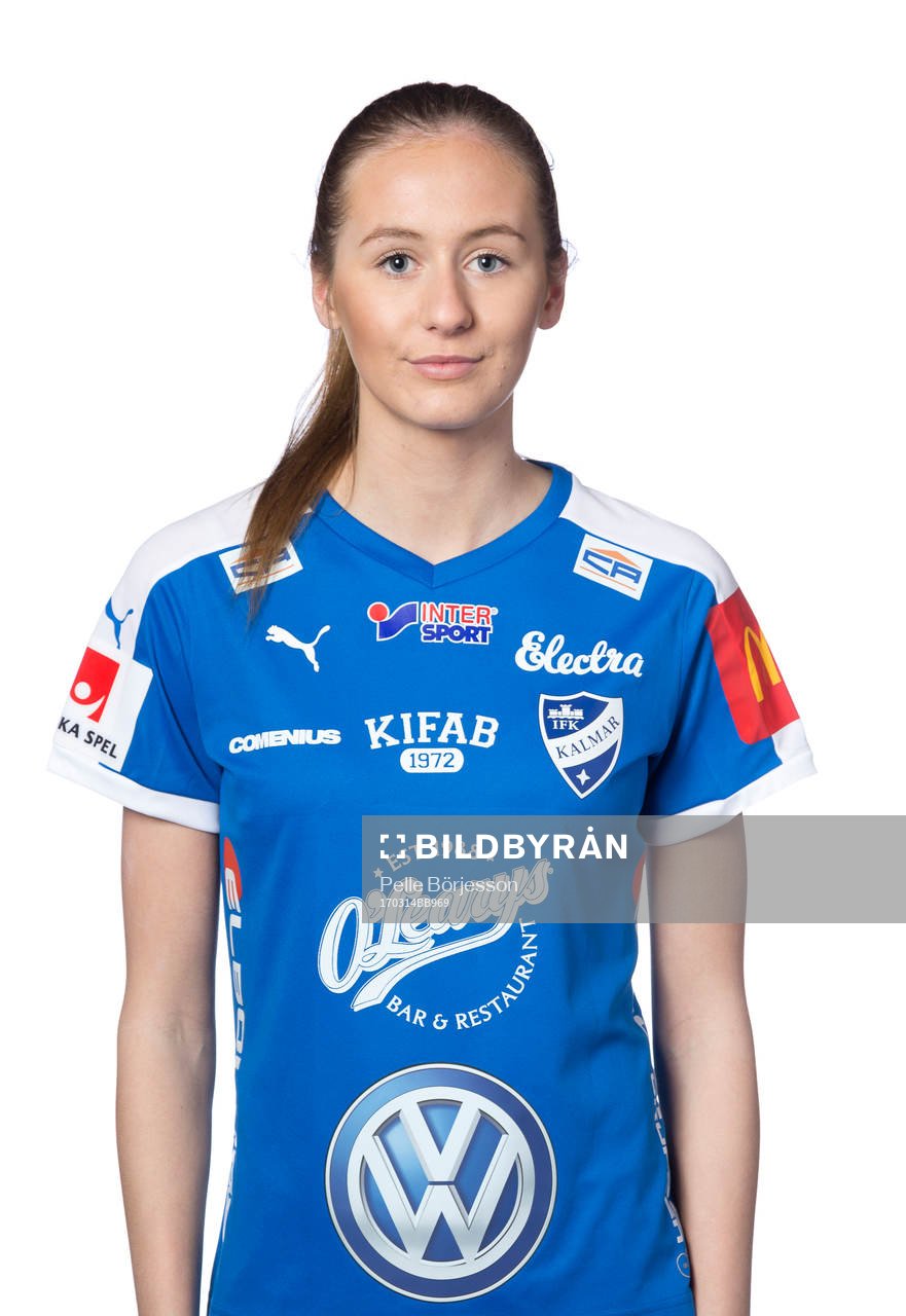 Kalmars Josefine Nilsén poserar för ett porträtt den 14 mars 2017 i Kalmar.