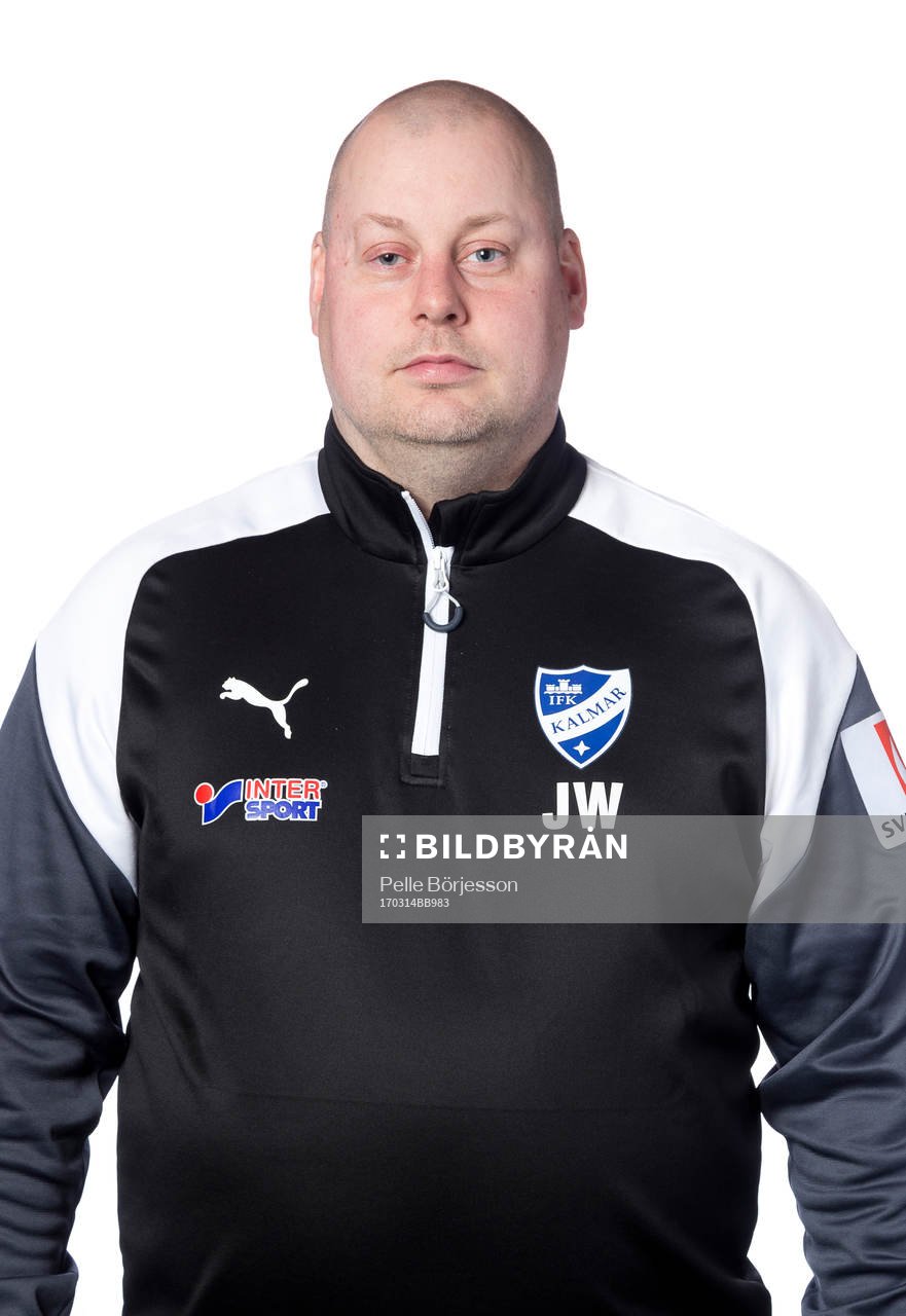 Kalmars tränare Jonas Valfridsson poserar för ett porträtt den 14 mars 2017 i Kalmar.