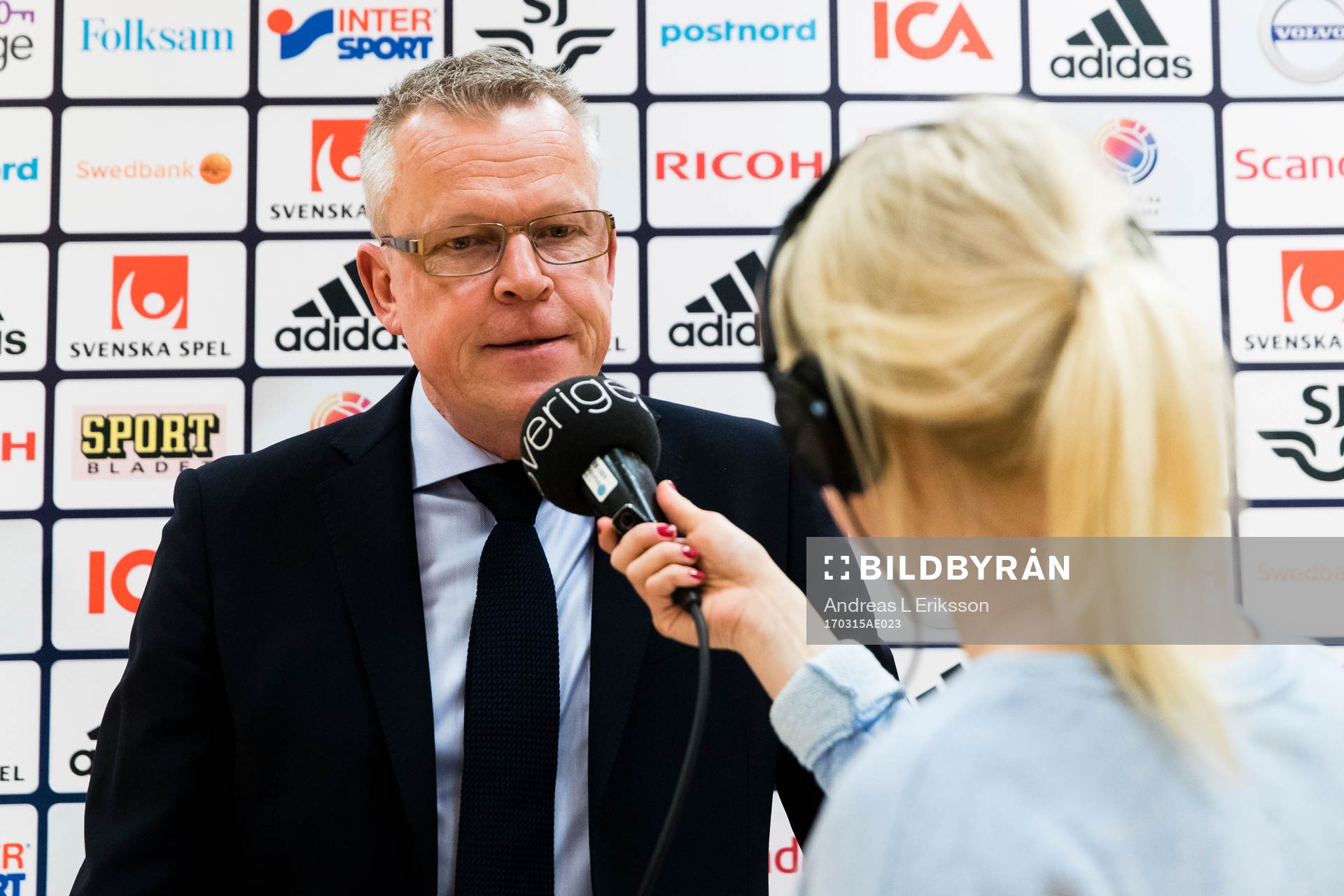 Sveriges förbundskapten Janne Andersson