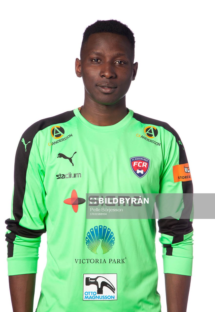 Rosengårds målvakt Ronald Lubwama