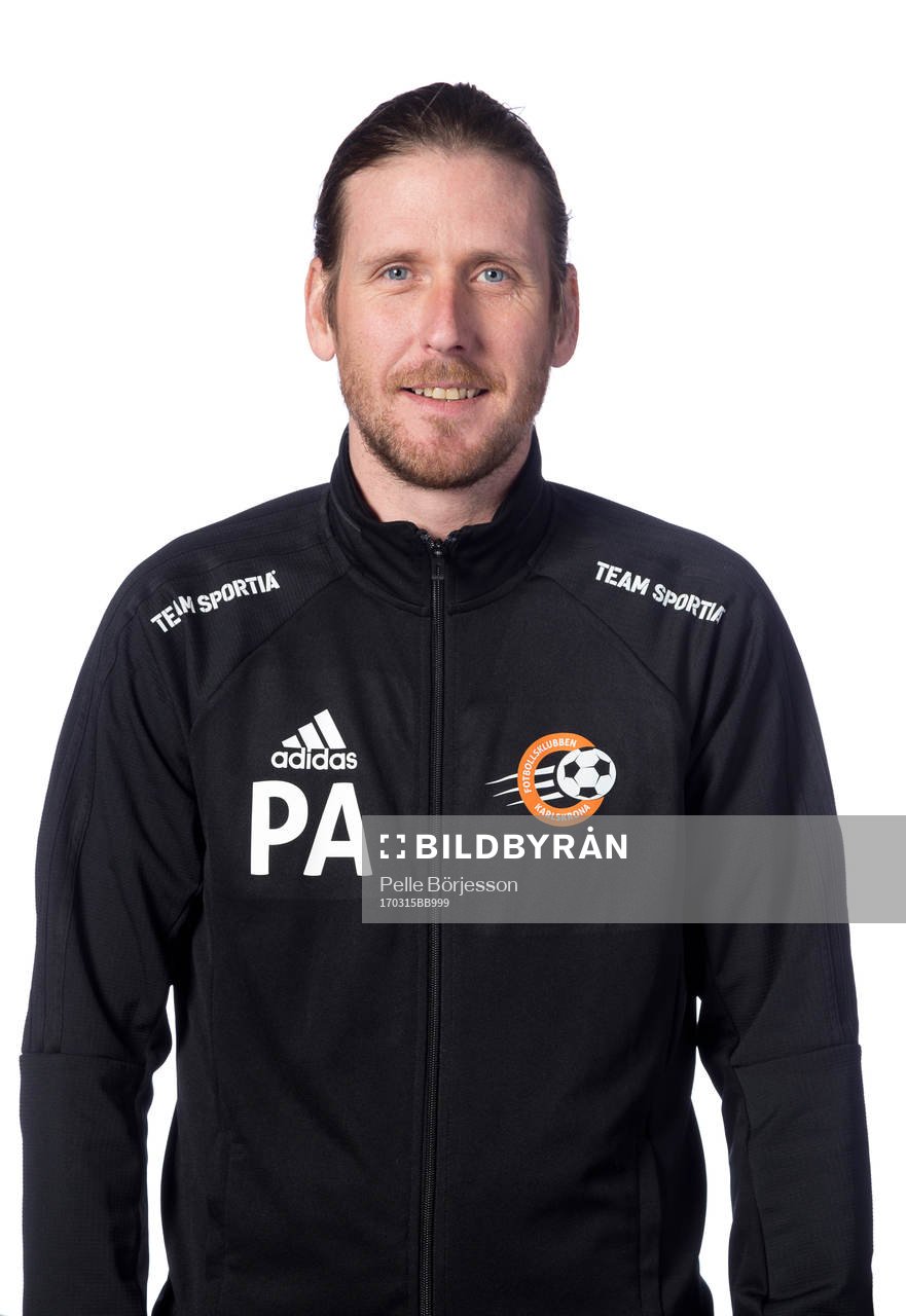 Karlskronas assisterande tränare Petter Abrahamsson
