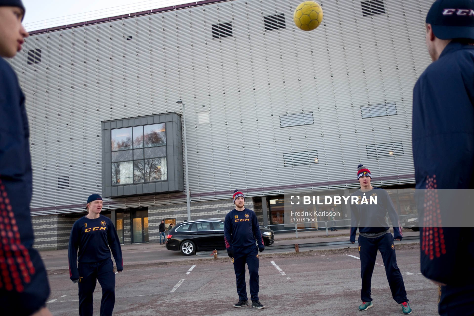 Djurgårdens Emil Johansson, Linus Hultström och Adam