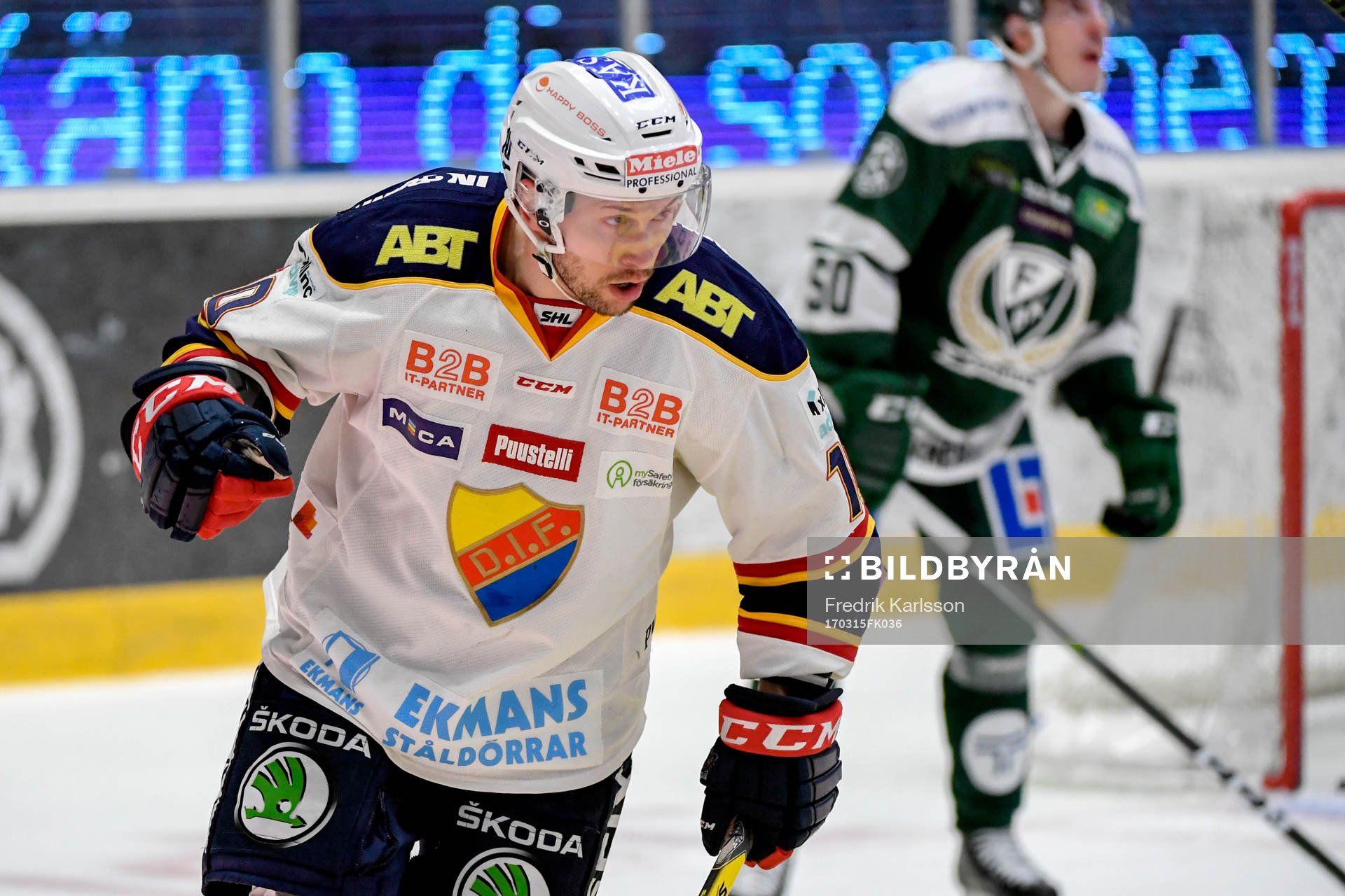 Djurgårdens Niclas Bergfors jublar
