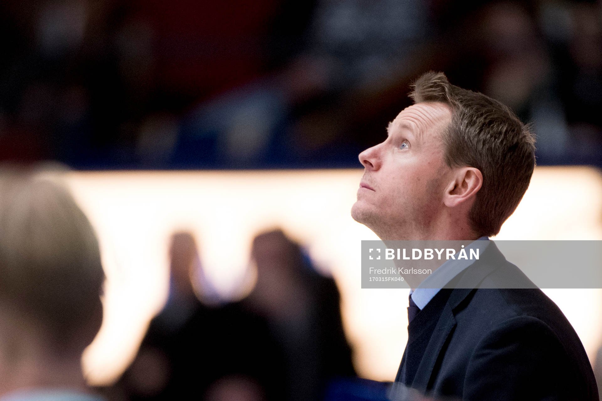 Djurgårdens tränare Robert Ohlsson deppar