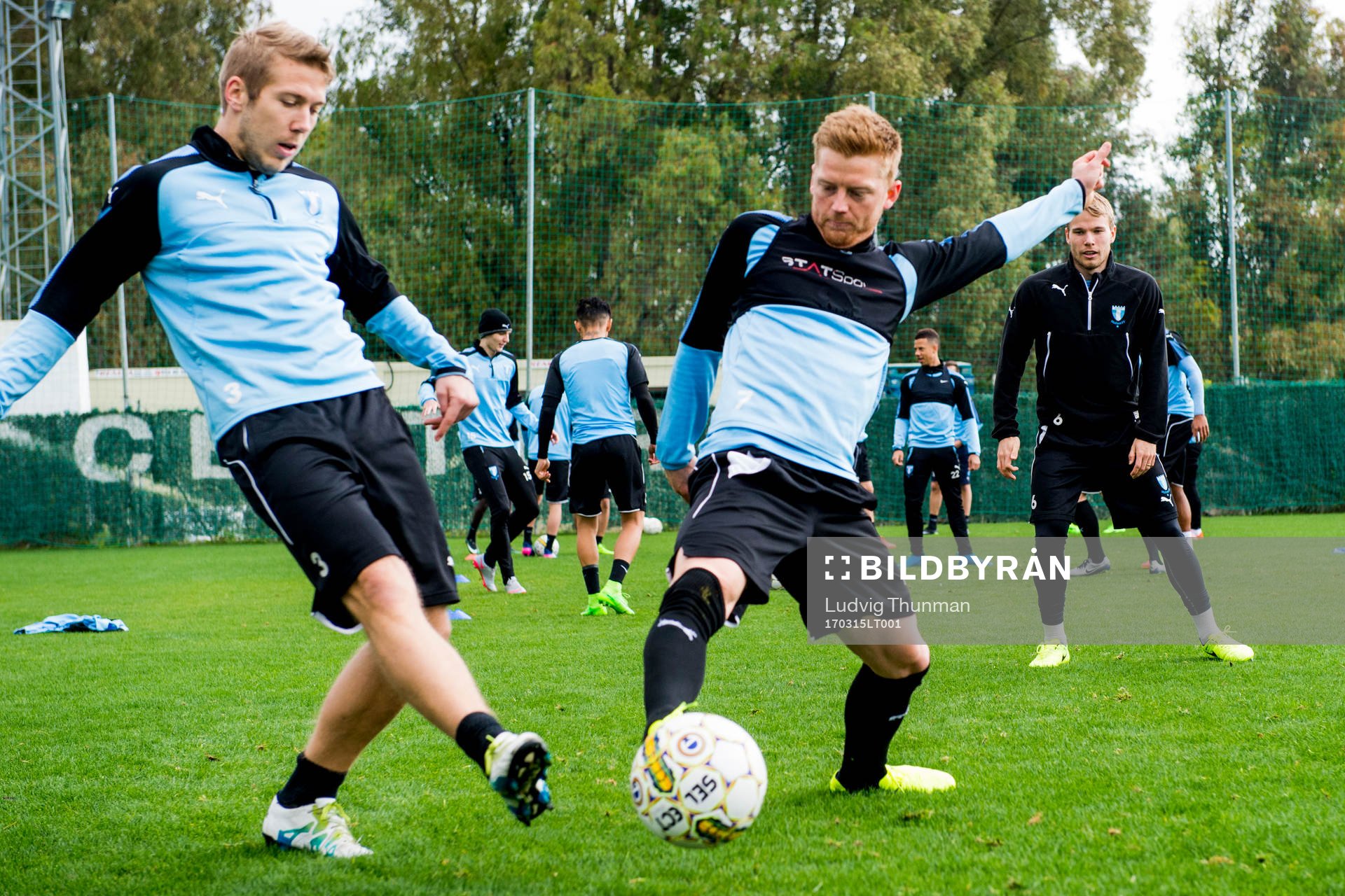 Anton Tinnerholm och Anders Christiansen