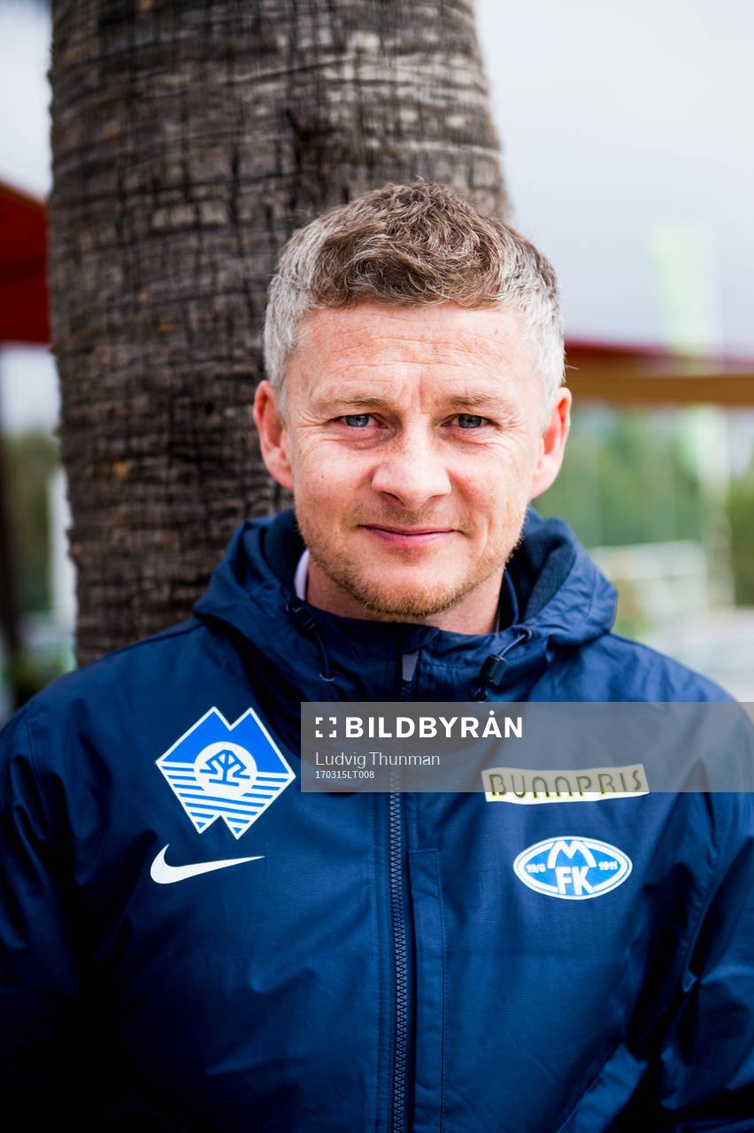 Moldes tränare Ole Gunnar Solskjaer