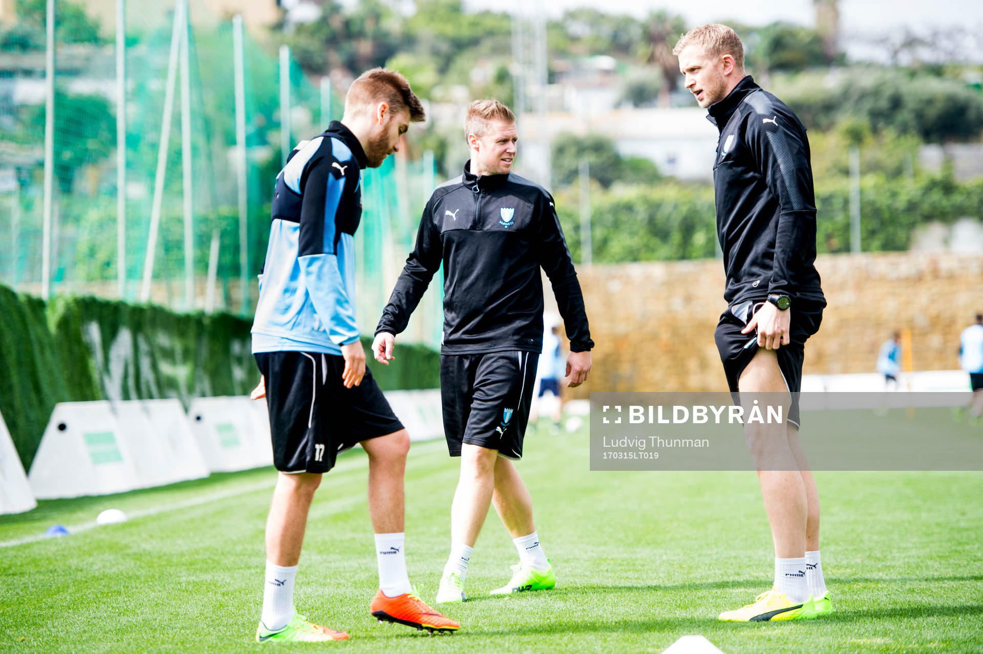 Rasmus Bengtsson, sjukgymnast Alexander Nilsson och