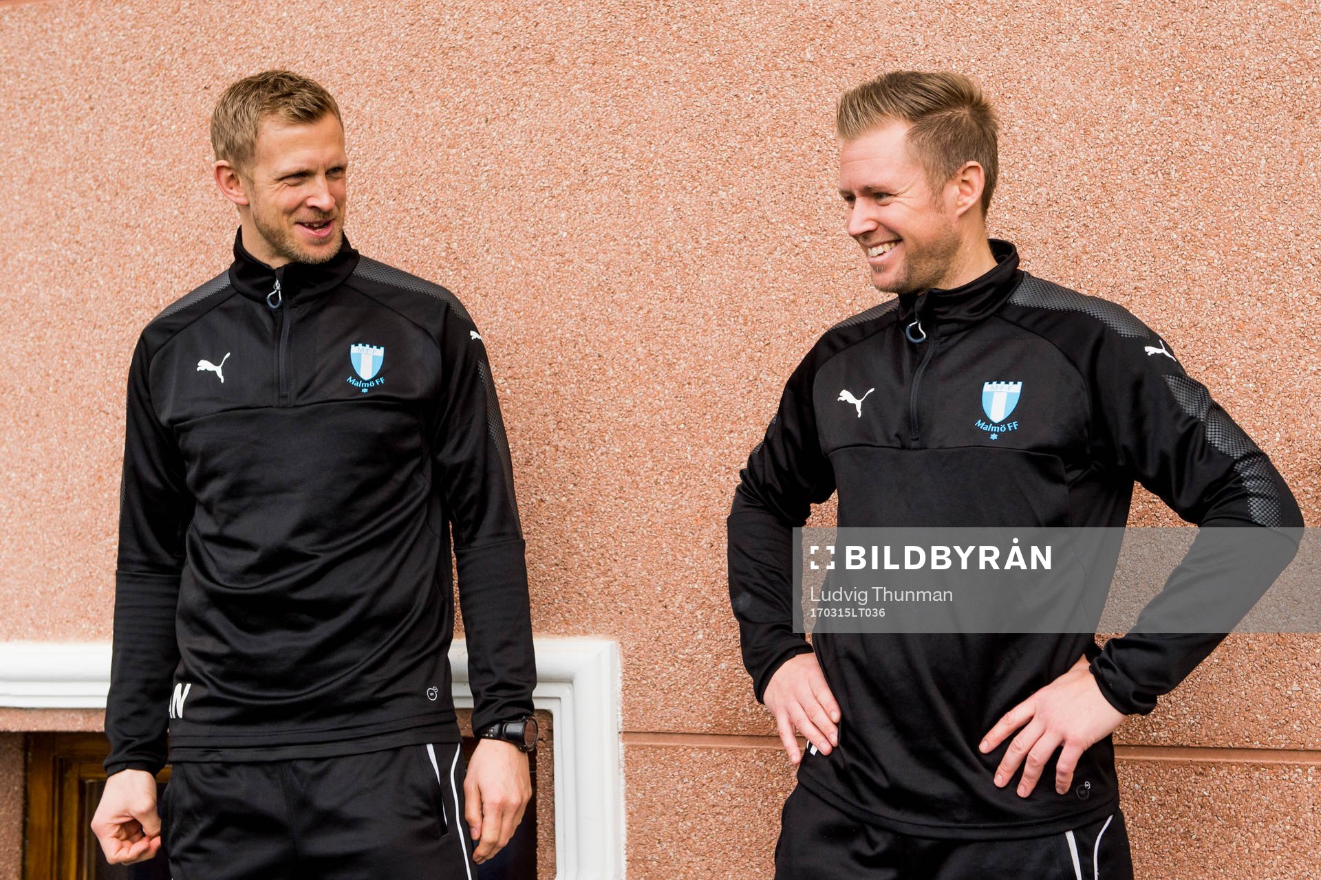 Sjukgymnast Alexander Nilsson och sjukgymnast Jesper