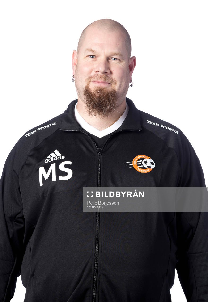 Karlskronas lagledare Mikael Sztanski