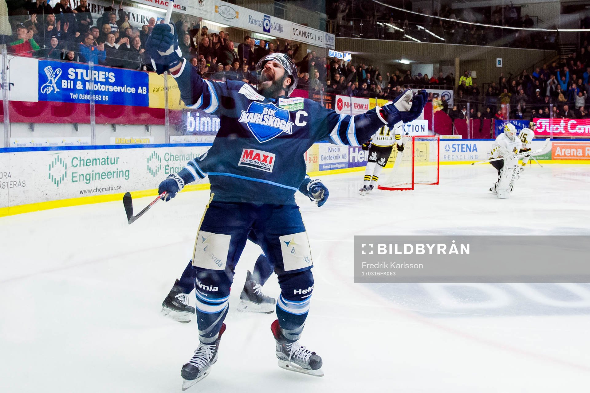 Karlskogas Daniel Wessner jublar