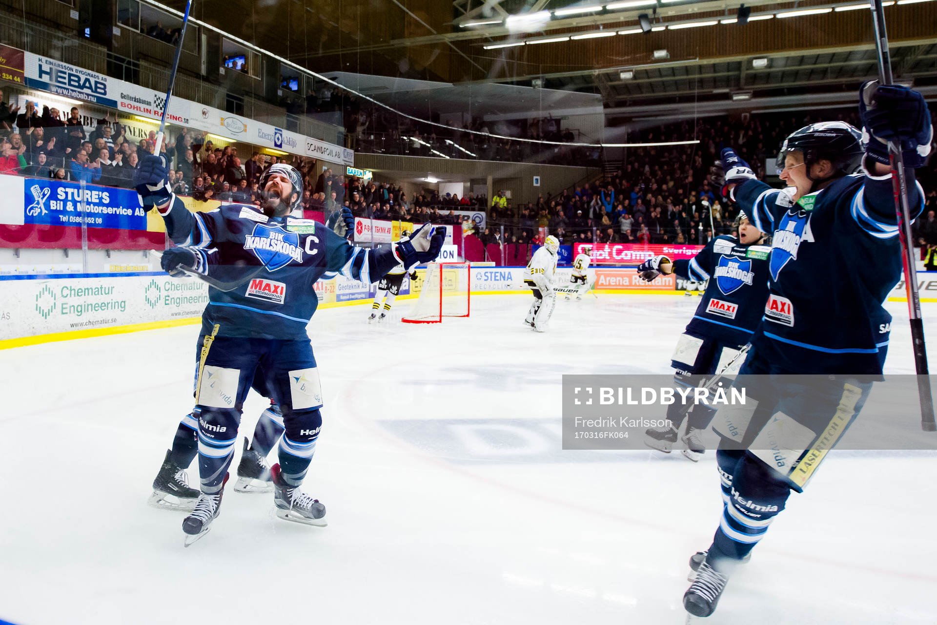 Karlskogas Daniel Wessner jublar