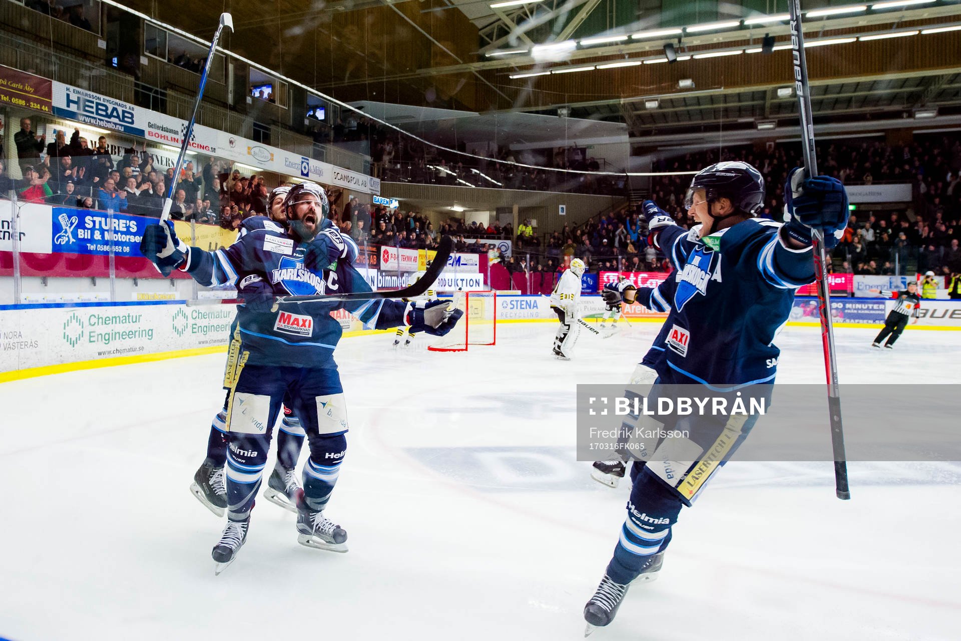 Karlskogas Daniel Wessner jublar