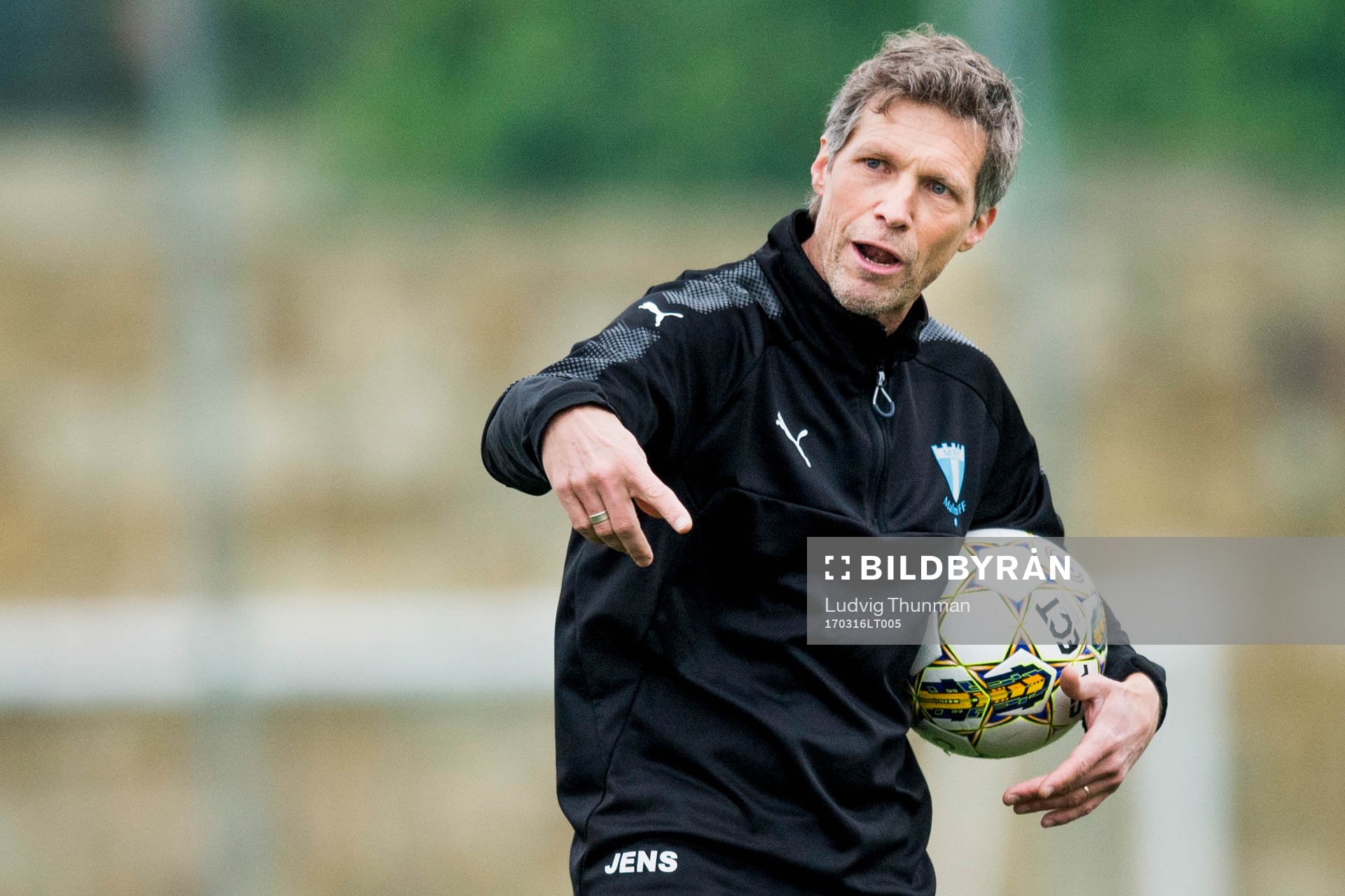 Assisterande tränare Jens Fjellström
