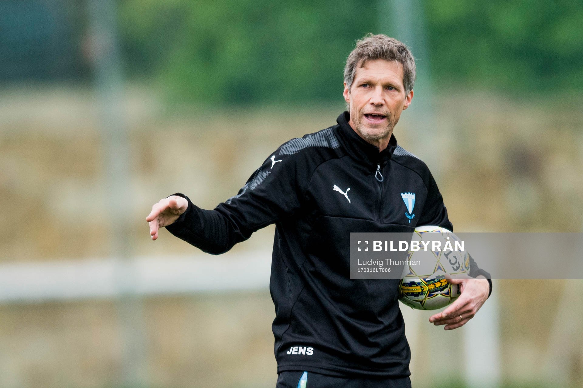 Assisterande tränare Jens Fjellström