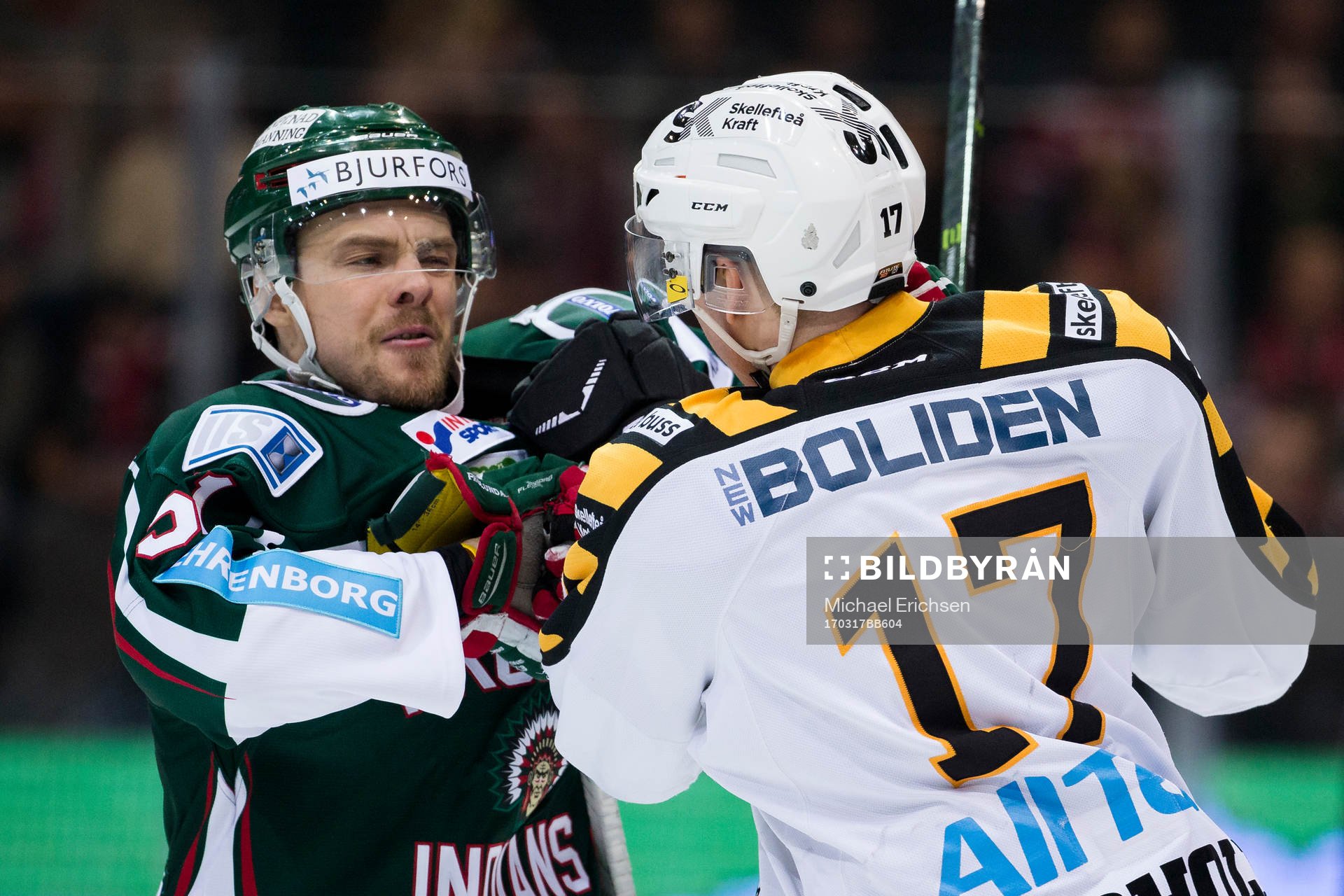 Frölundas Mats Rosseli Olsen och Skellefteås Pär