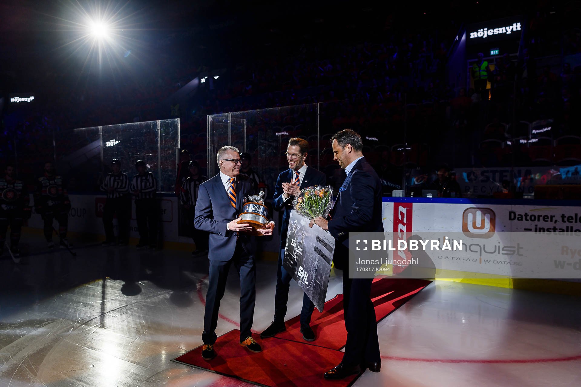 Växjös VD Stefan Hörberg och ordförande Michael Marchal