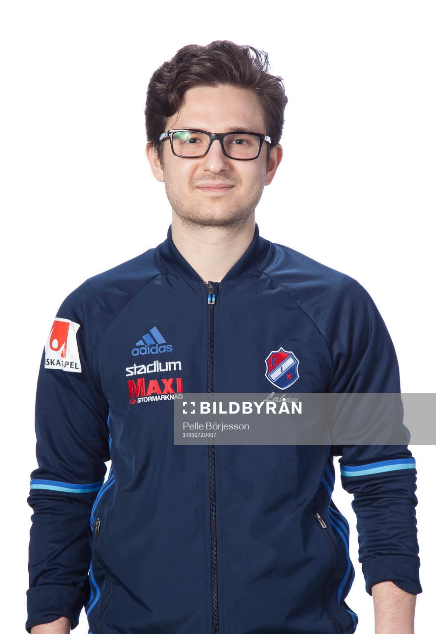 Kvarnsvedens Yosef Laham poserar för ett porträtt den 17 mars 2017 i Borlänge.