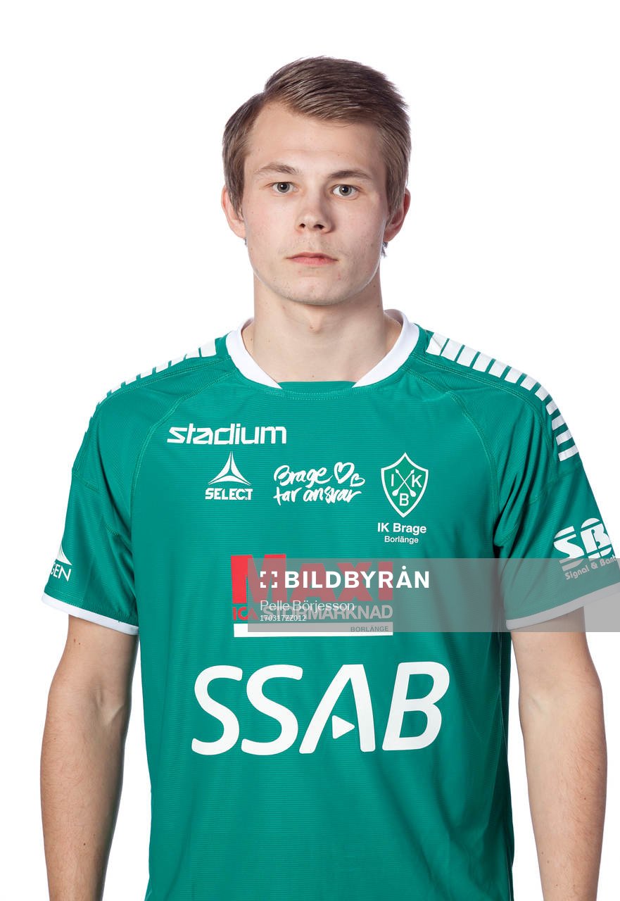 Brages Alexander Zetterström poserar för ett porträtt den 17 mars 2017 i Borlänge.