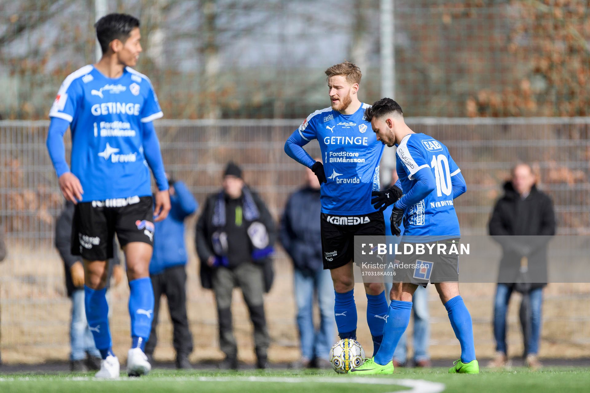 Halmstads Alexander Ruud Tveter och Sead Haksabanovic