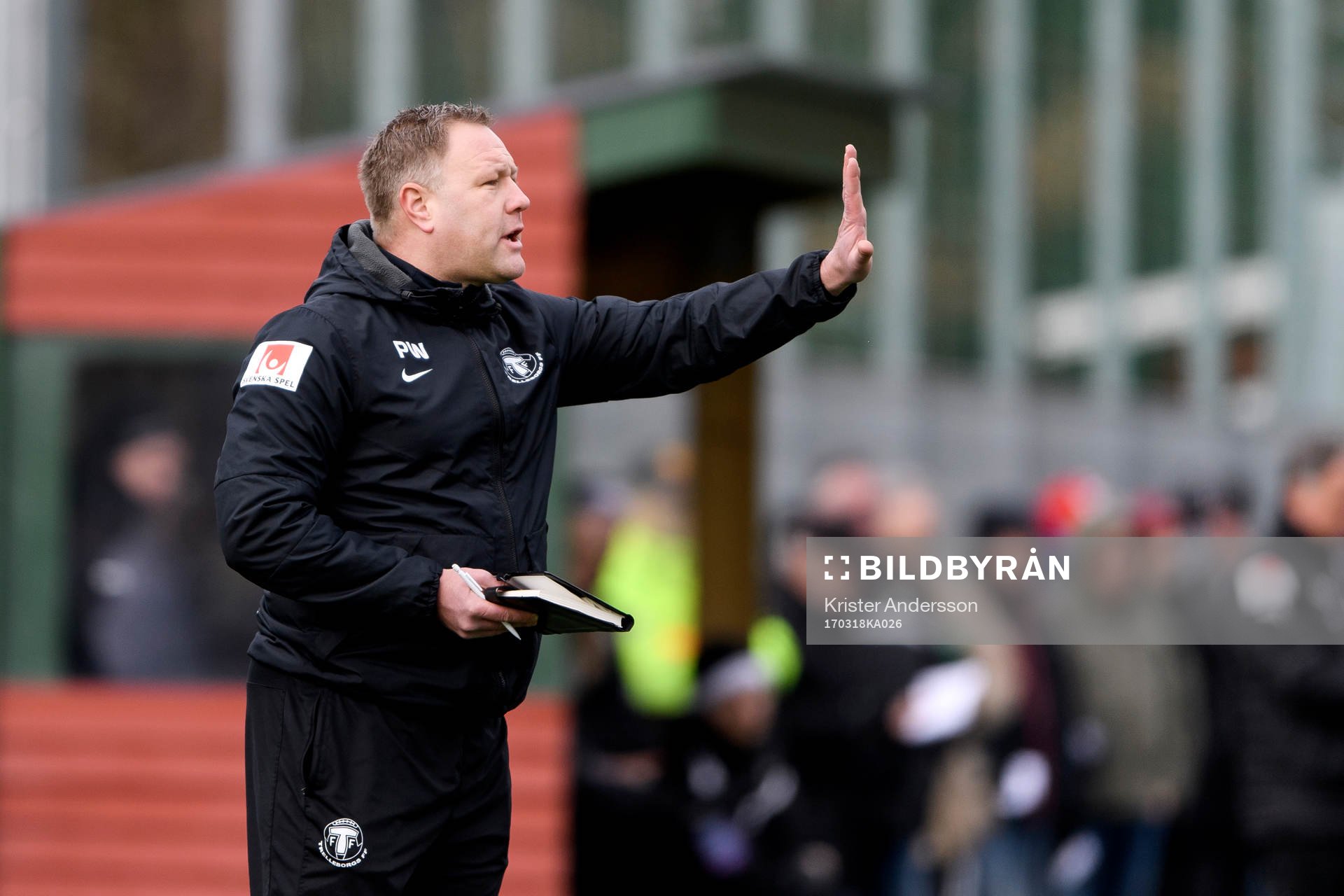 Trelleborgs tränare Patrick Winqvist