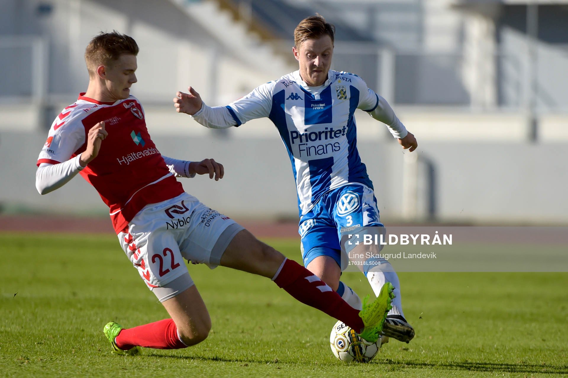 Kalmars Svante Ingelsson och IFK Göteborgs Scott Jamieson