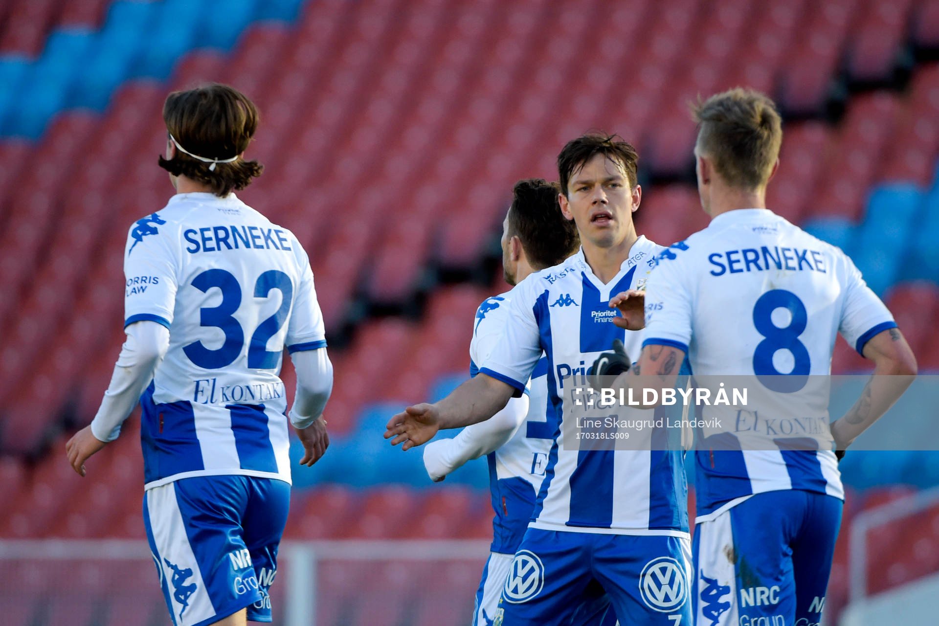 IFK Göteborgs August Erlingmark, Mads Winther Albaek och