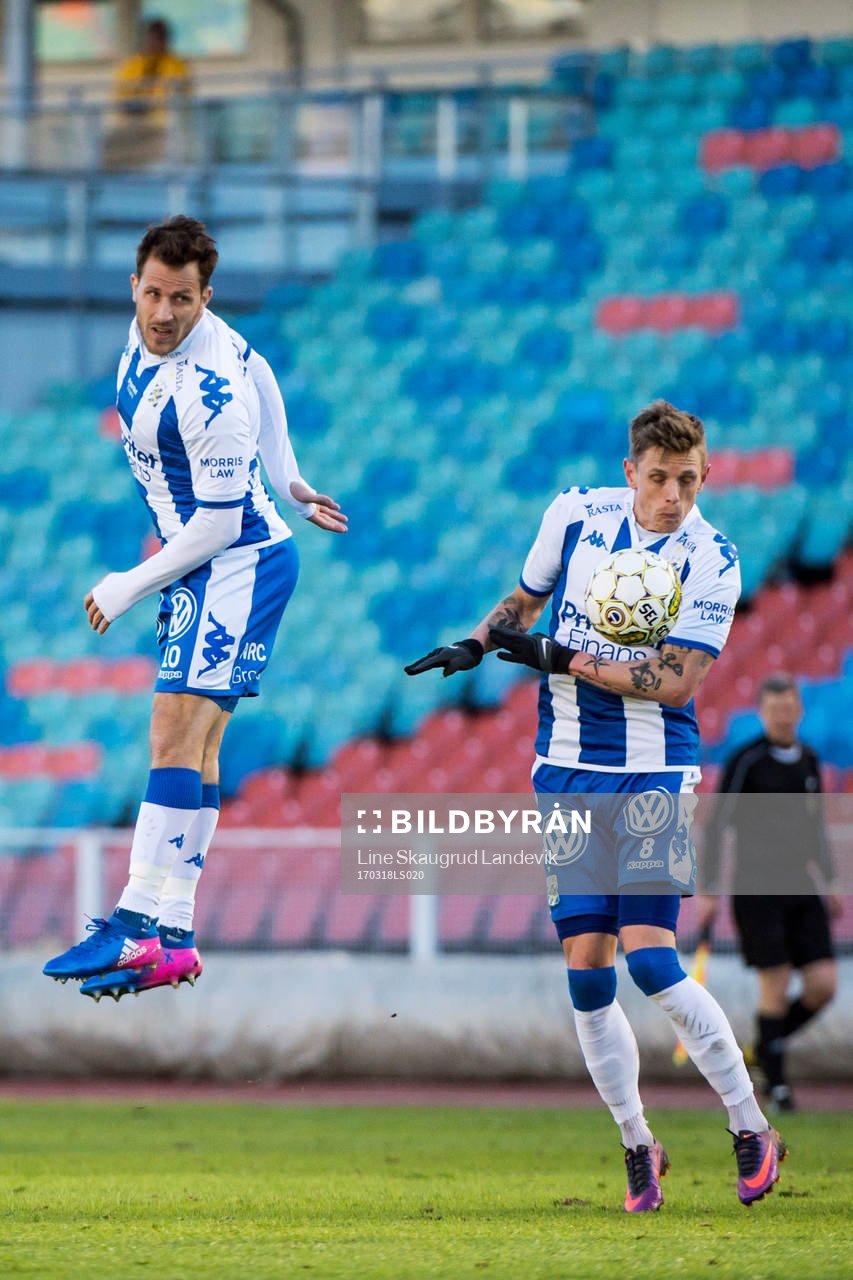 IFK Göteborgs Tobias Hysen och Sören Rieks