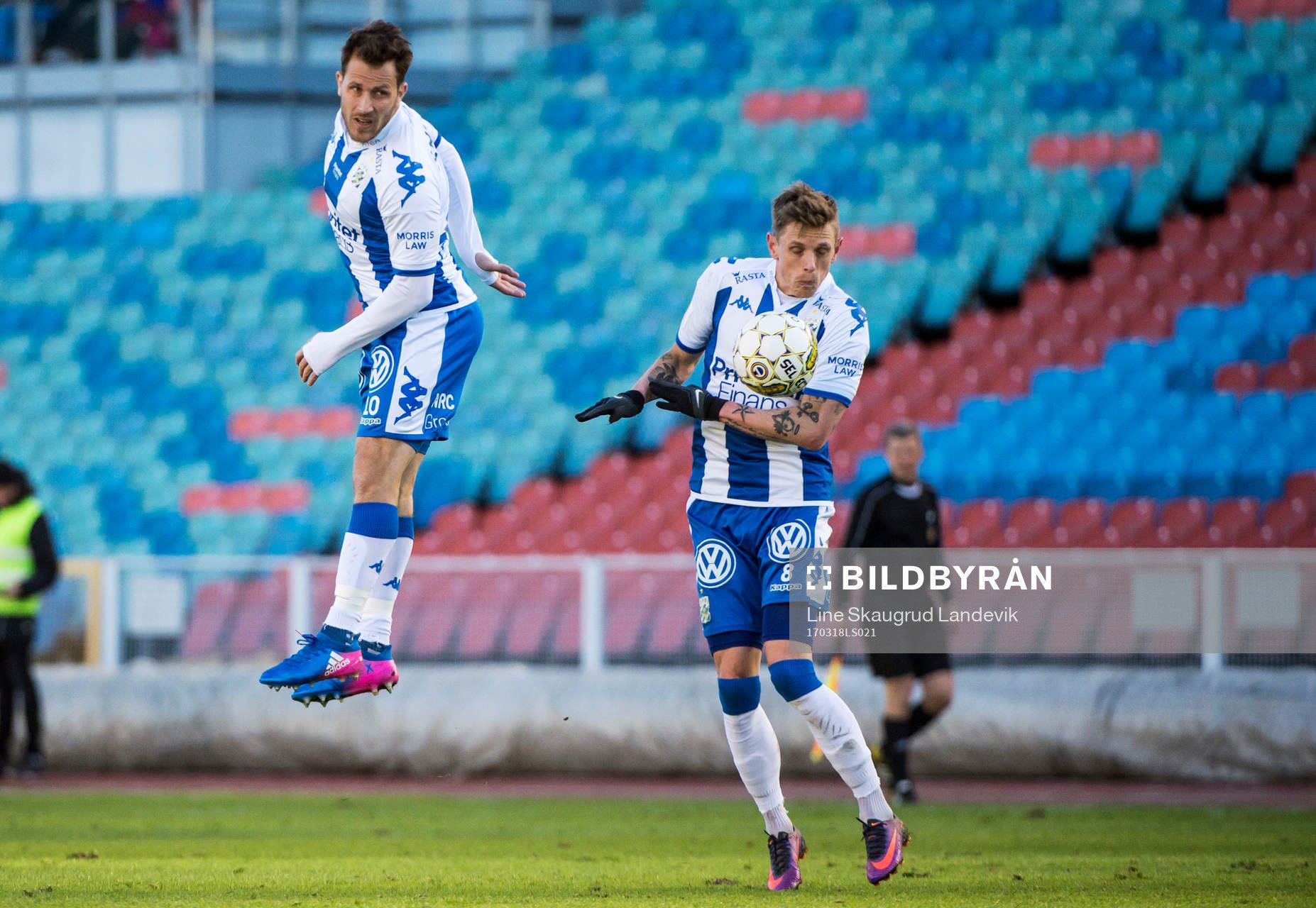 IFK Göteborgs Tobias Hysen och Sören Rieks