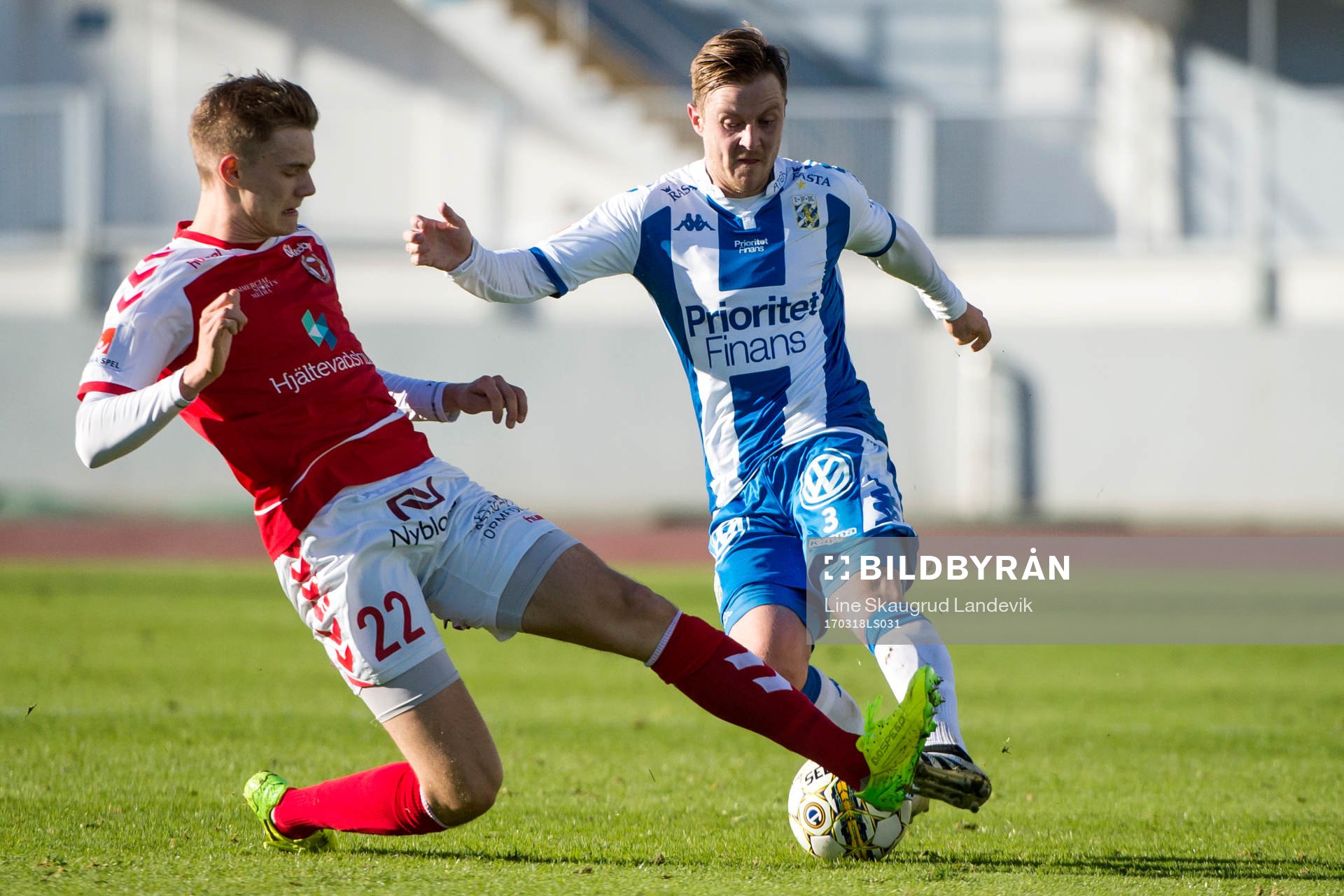 Kalmars Svante Ingelsson och IFK Göteborgs Scott Jamieson