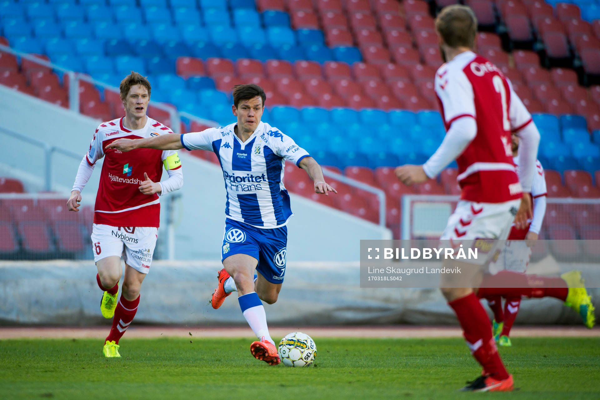 Kalmars Rasmus Elm och IFK Göteborgs Mads Winther Albaek