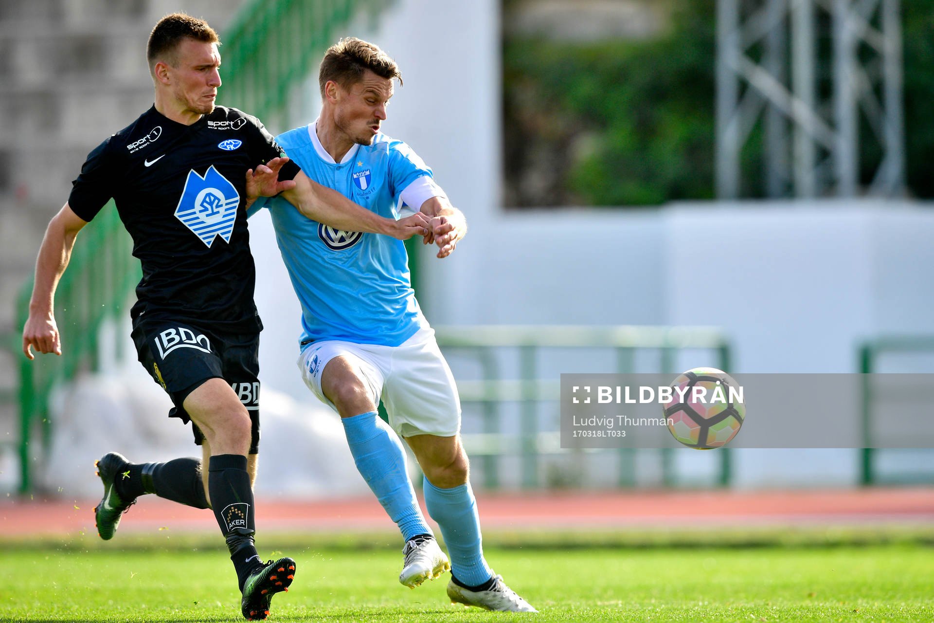 Moldes Christoffer Remmer och Malmö FFs Markus Rosenberg