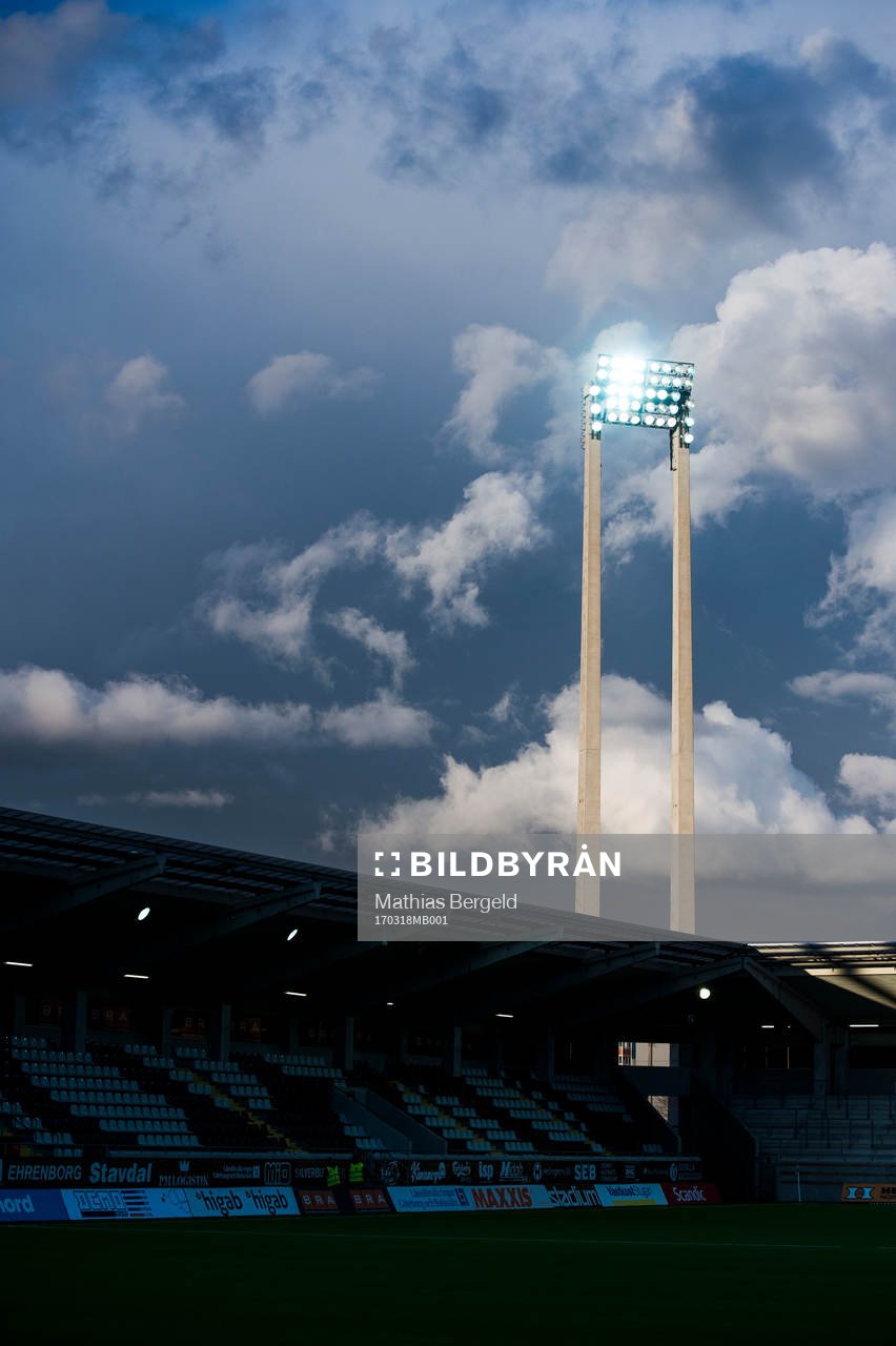 Elljus över Bravida Arena