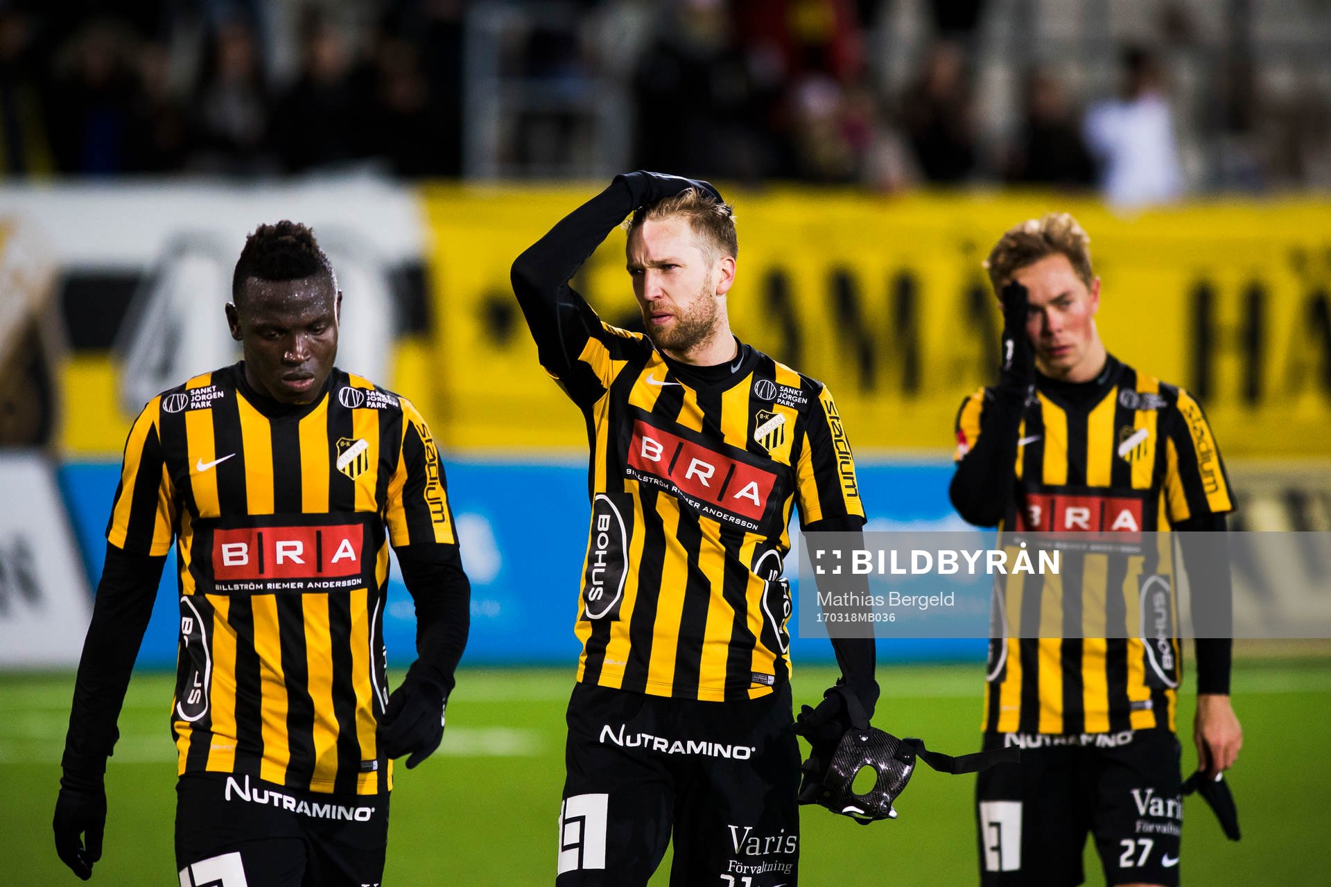 Häckens Alhassan Kamara, Rasmus Lindgren och Joel