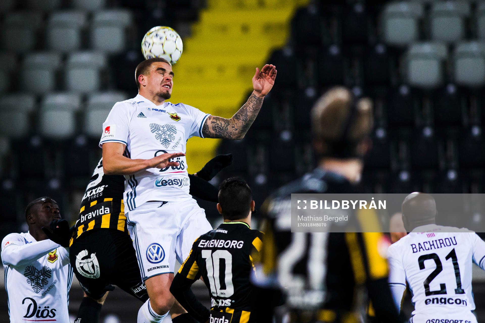 Östersunds Douglas Bergqvist nickar