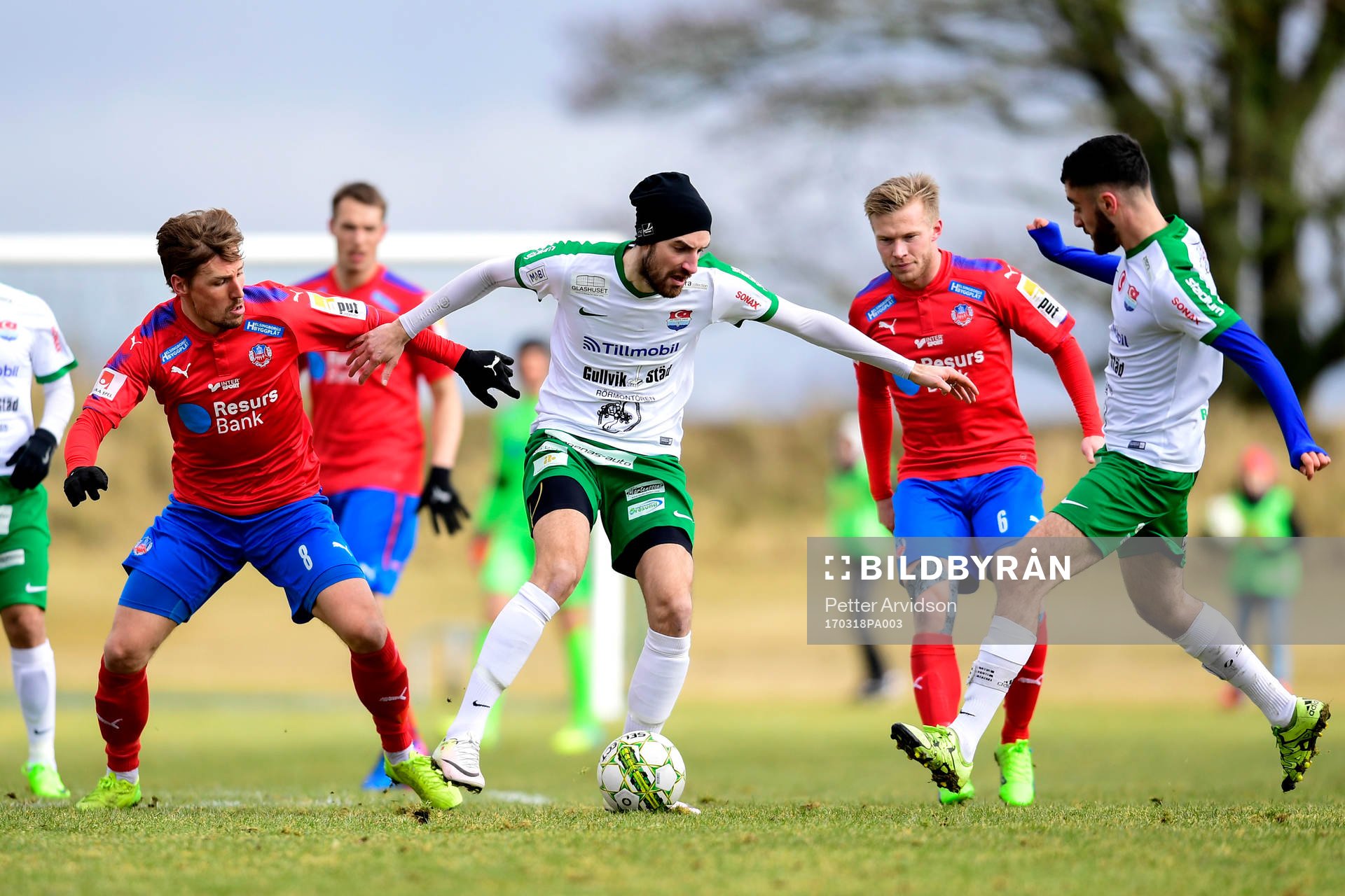 Prespas Muamet Asanovski och Helsingborgs Martin