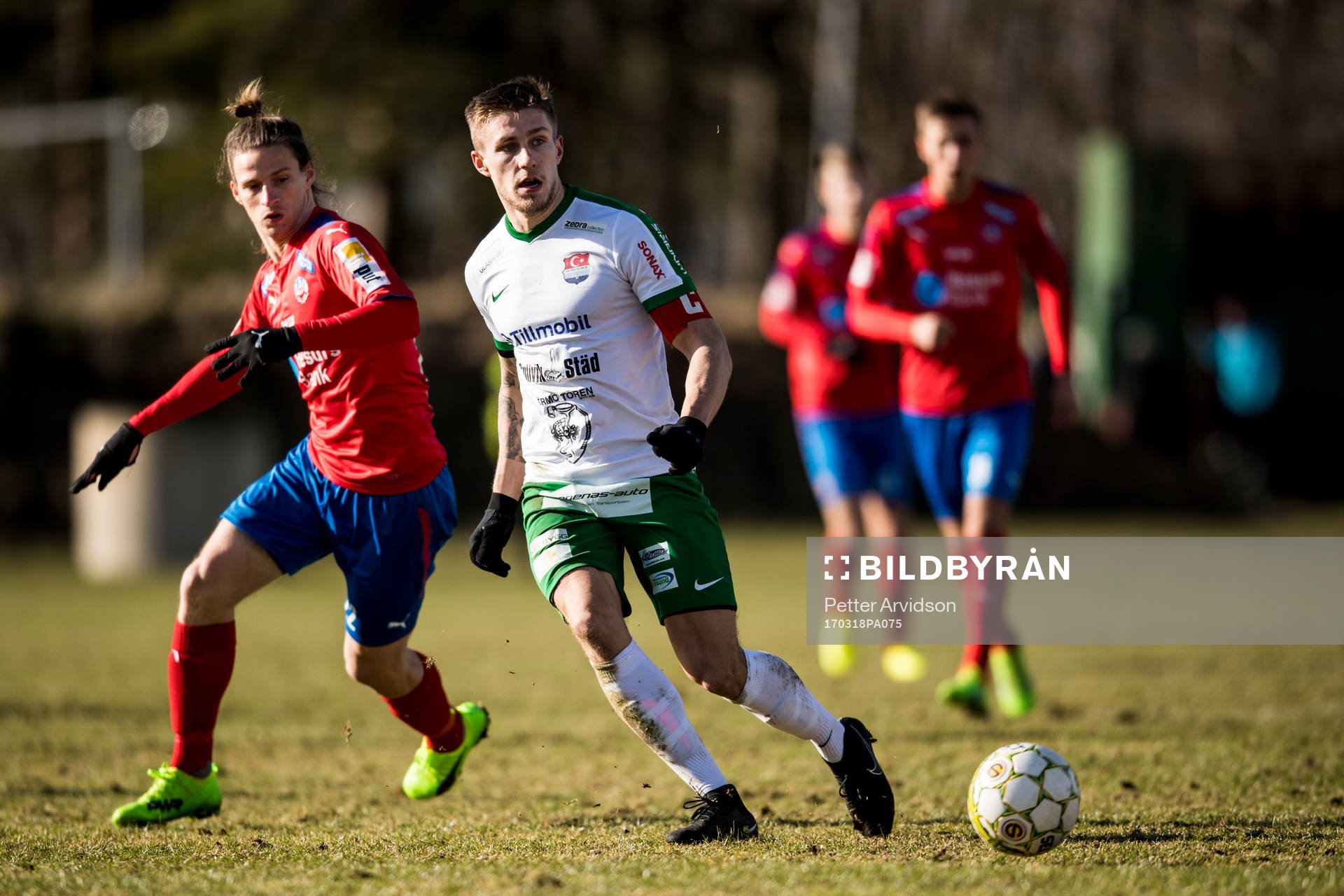 Prespas Anton Viklund och Helsingborgs Jesper Lange