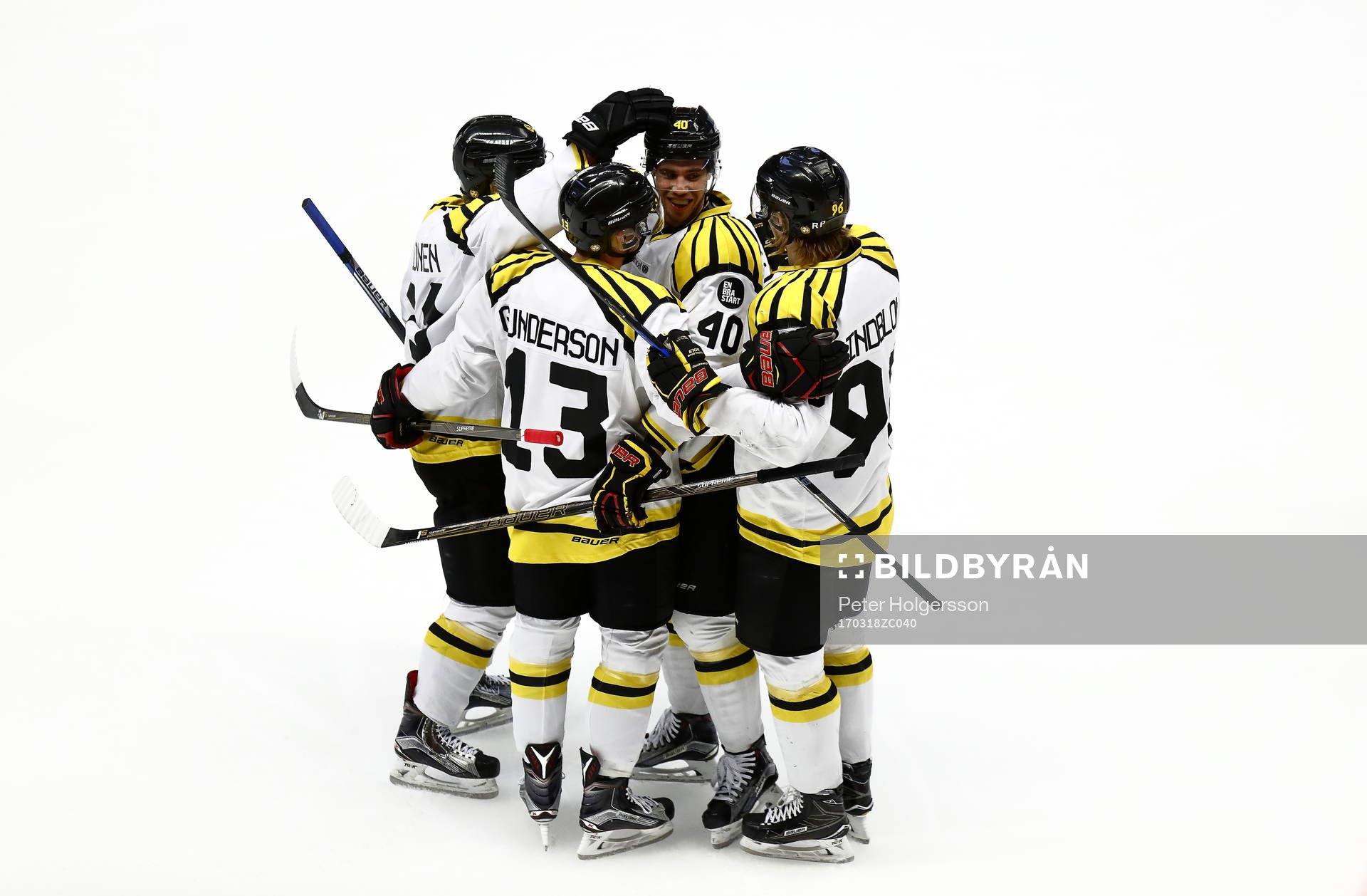 Brynäs Jesper Jensen jublar