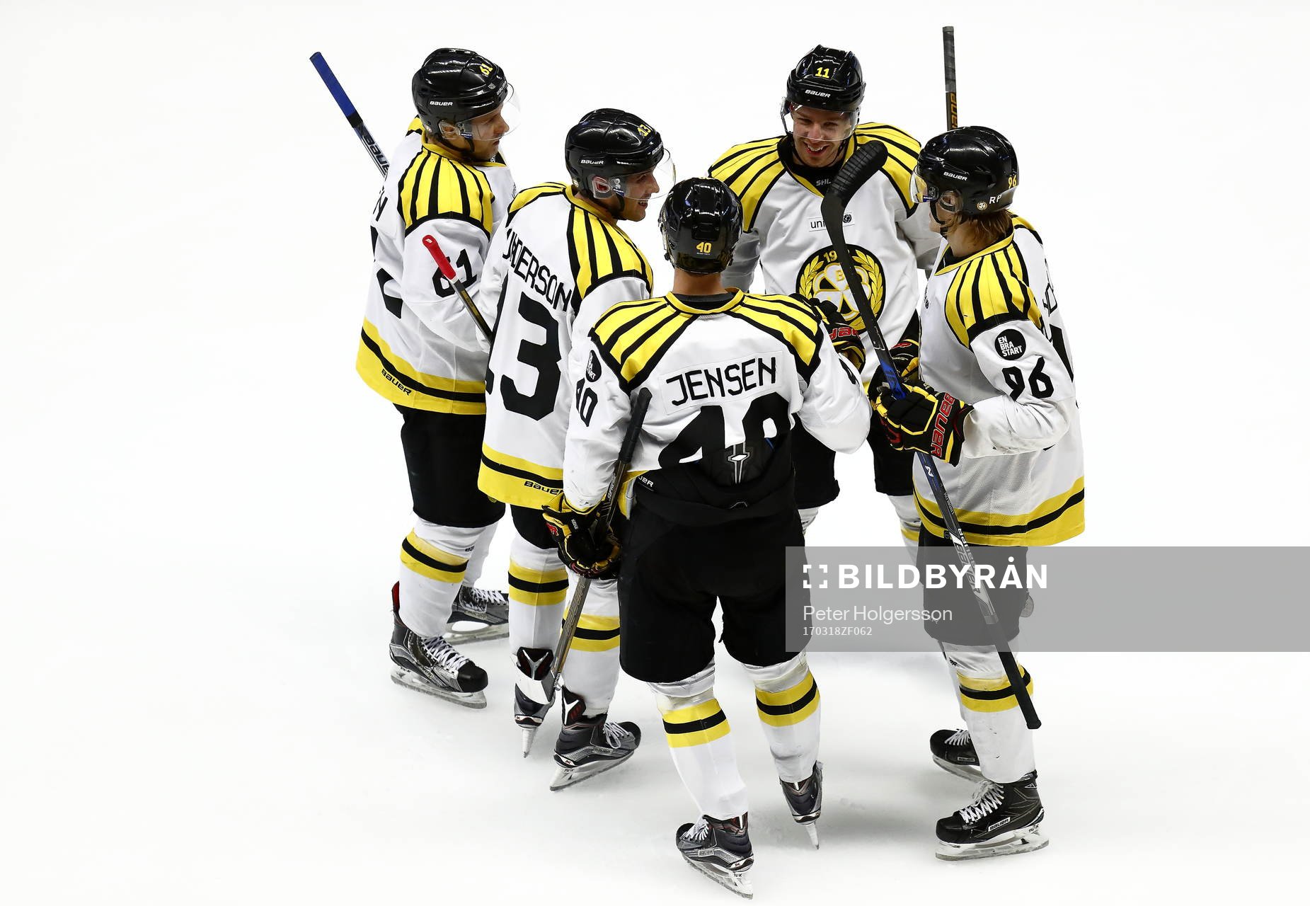 Brynäs Jesper Jensen jublar
