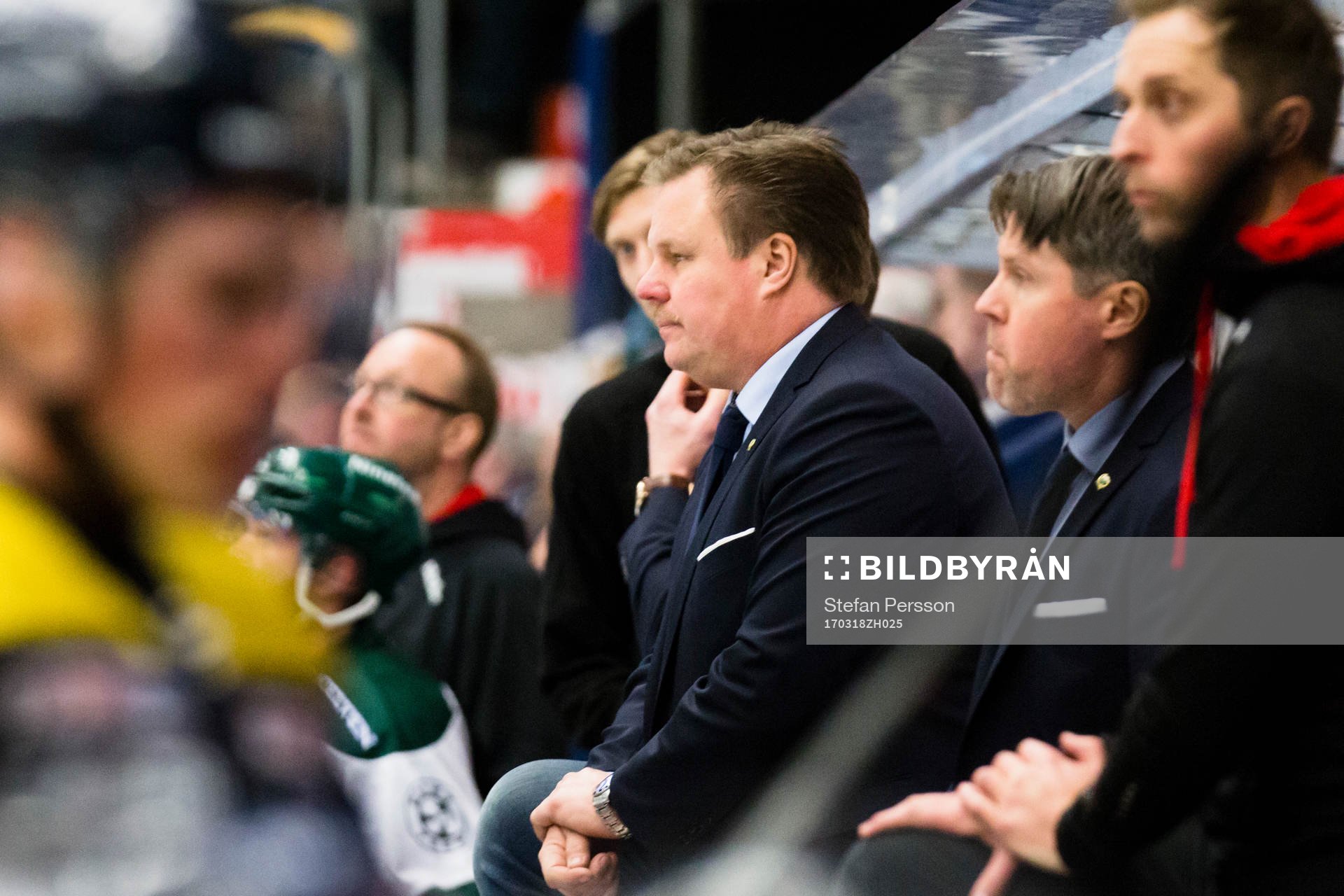 Färjestads tränare Leif Carlsson