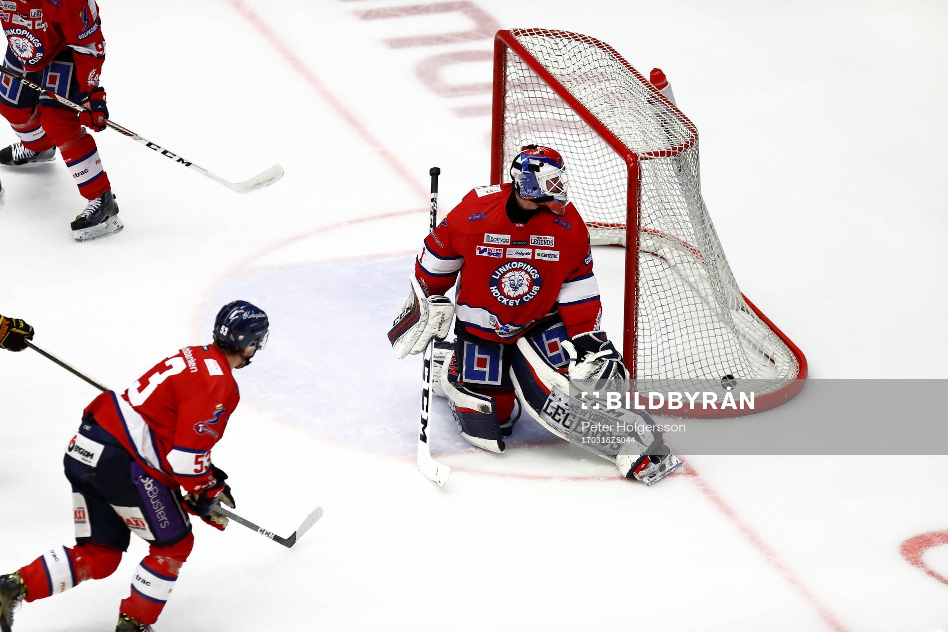 Mål 0-2 av Brynäs Jesper Jensen förbi Linköpings