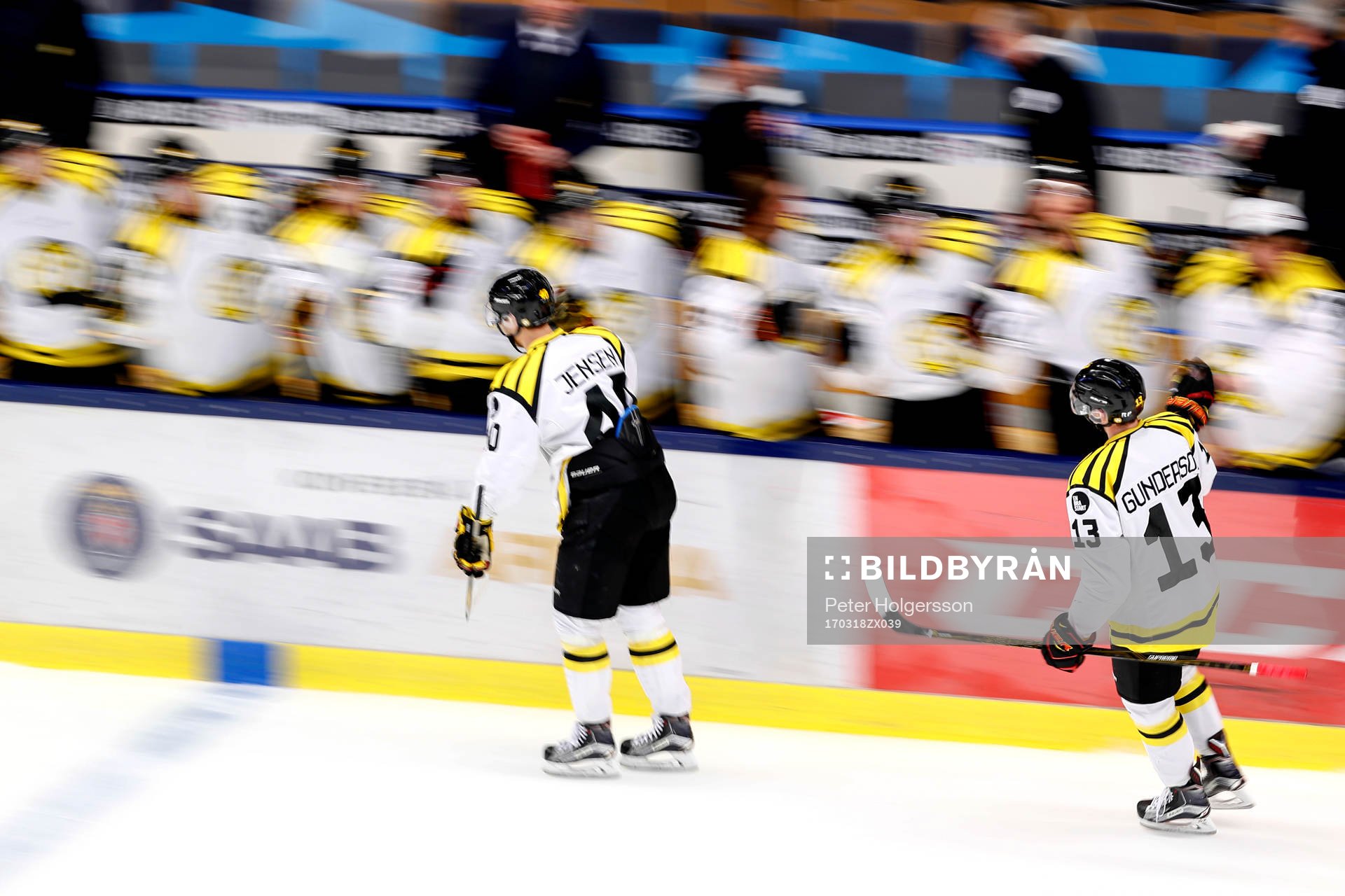 Brynäs Jesper Jensen jublar