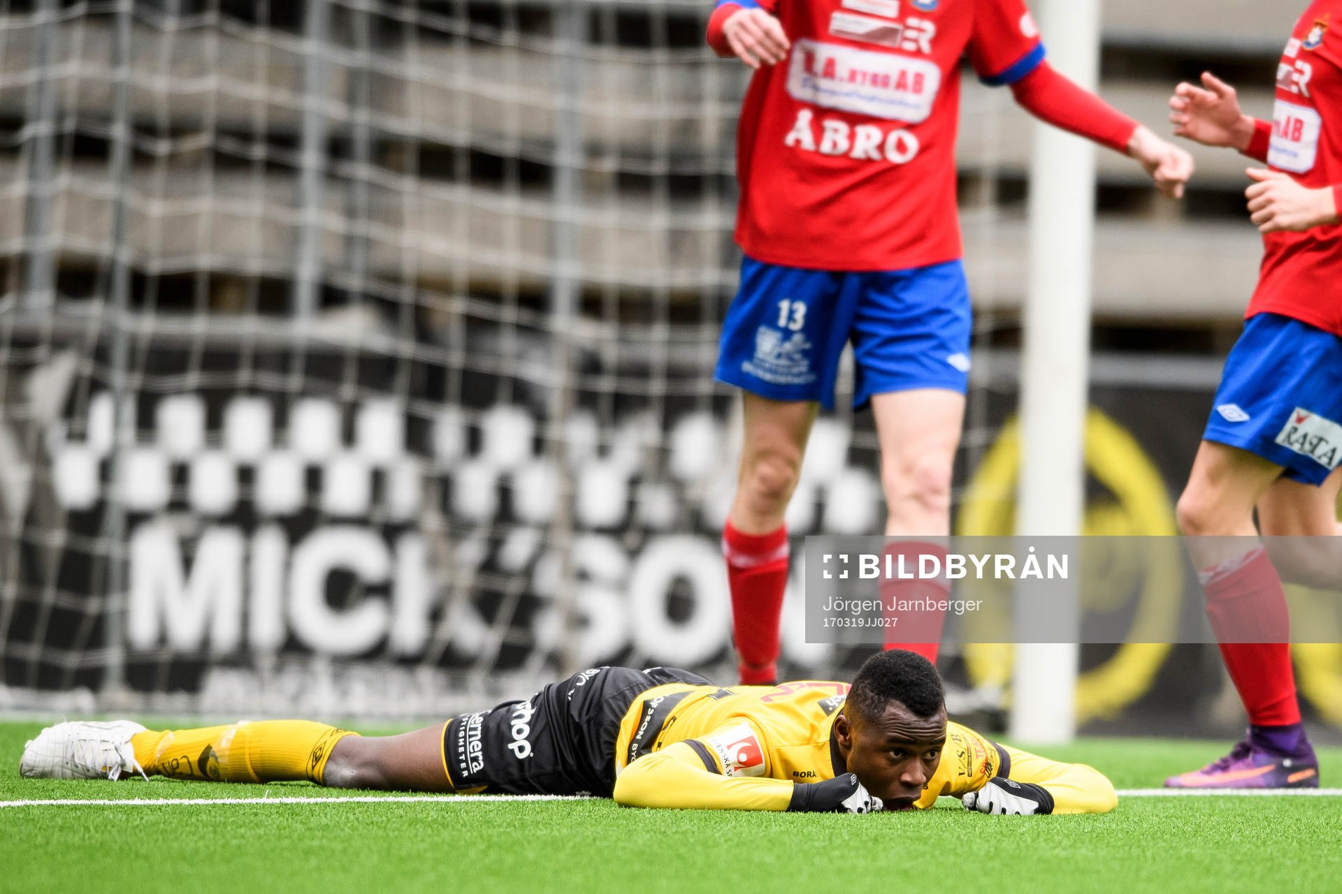 Elfsborgs Prince Isaac Kouame deppar