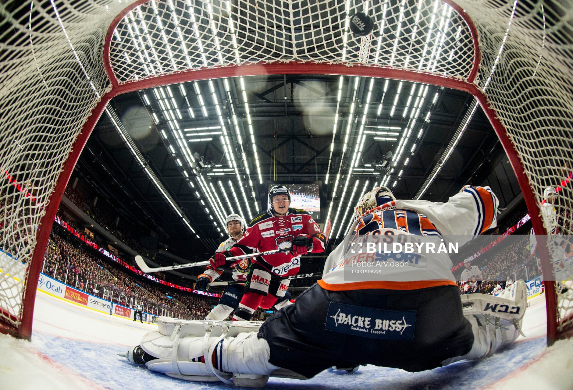 Malmö Redhawks Rhett Rakhshani gör 1-0 bakom Växjös