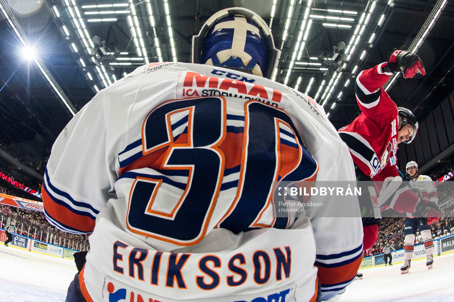 Malmö Redhawks Rhett Rakhshani jublar