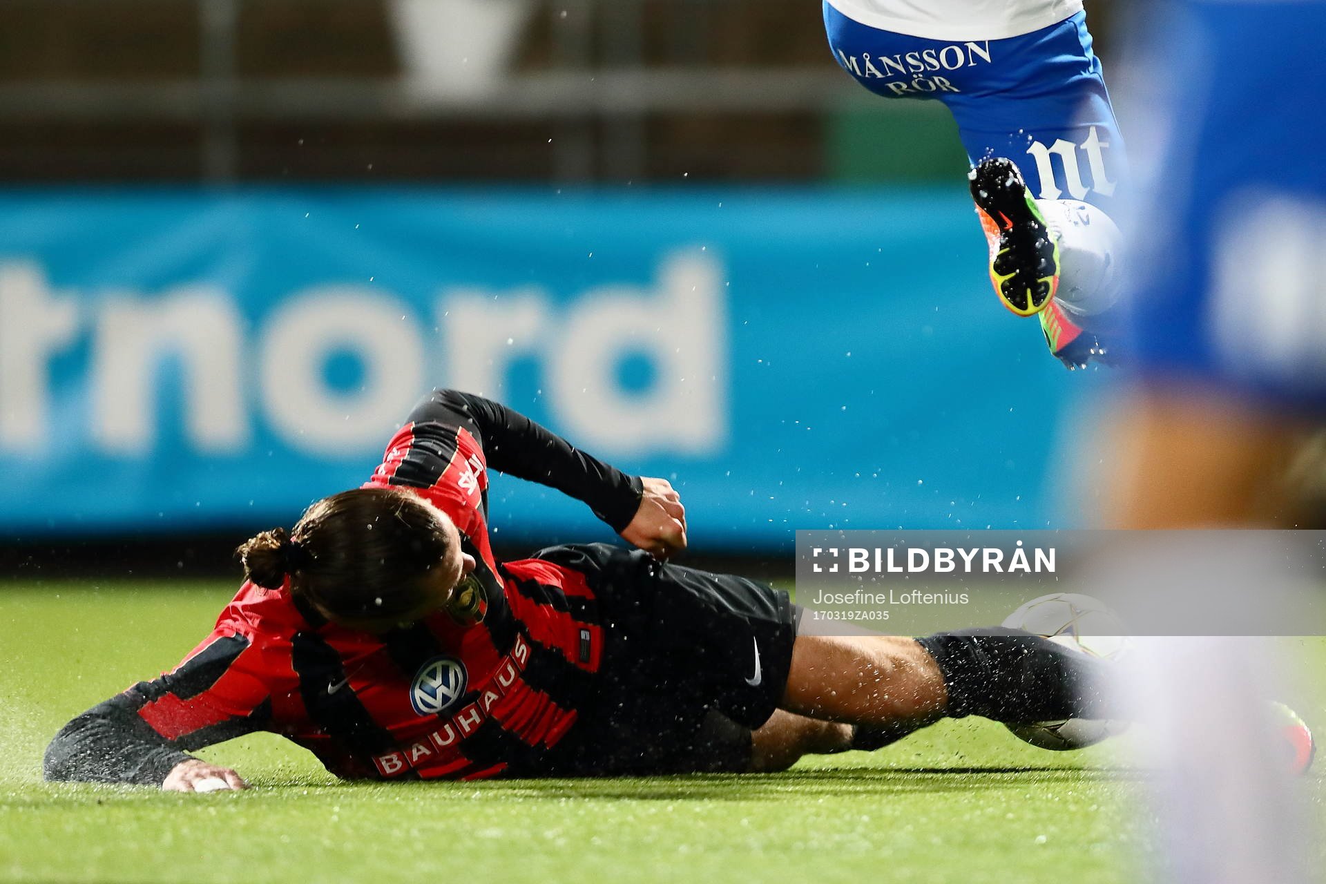 Brommapojkarnas Erik Figueroa