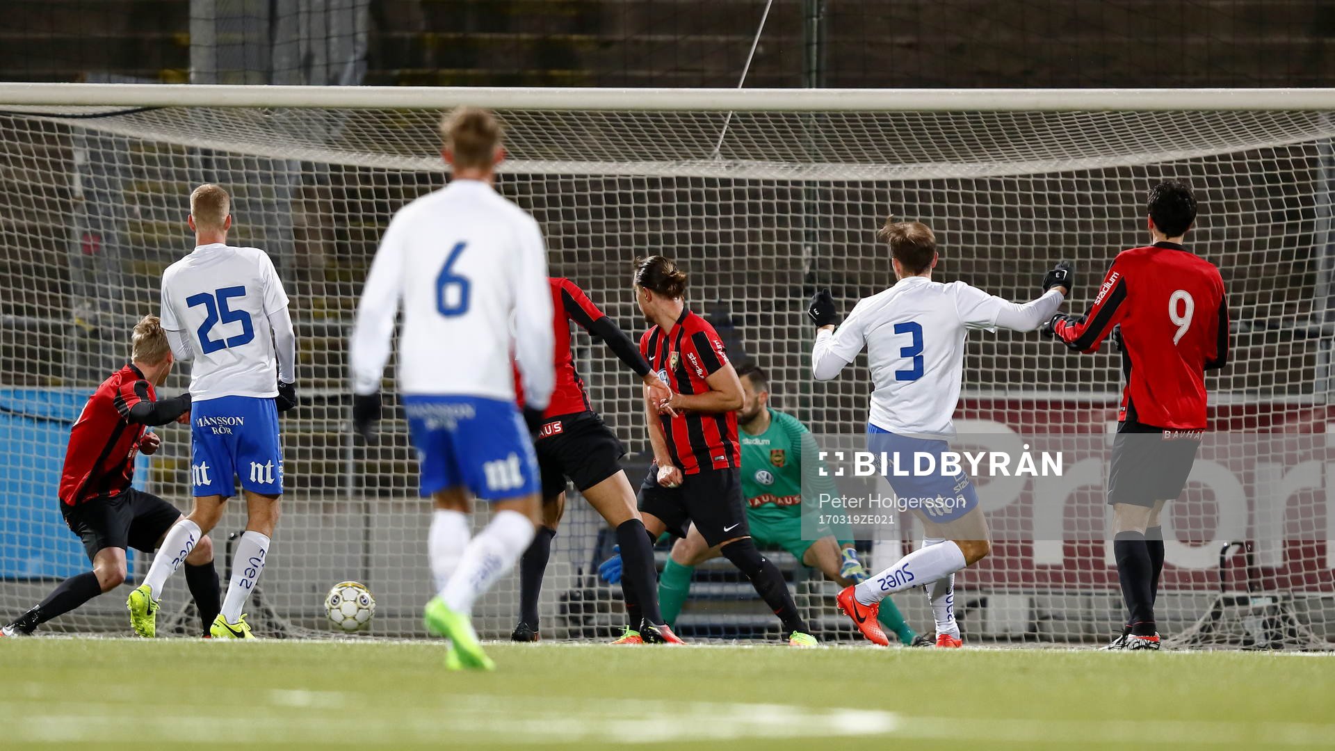 Mål 1-0 av Norrköpings Jón Gudni Fjóluson