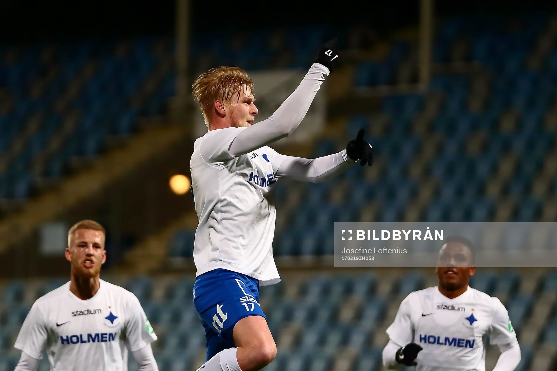 Norrköpings Kalle Holmberg, Filip Dagerstål och Niclas