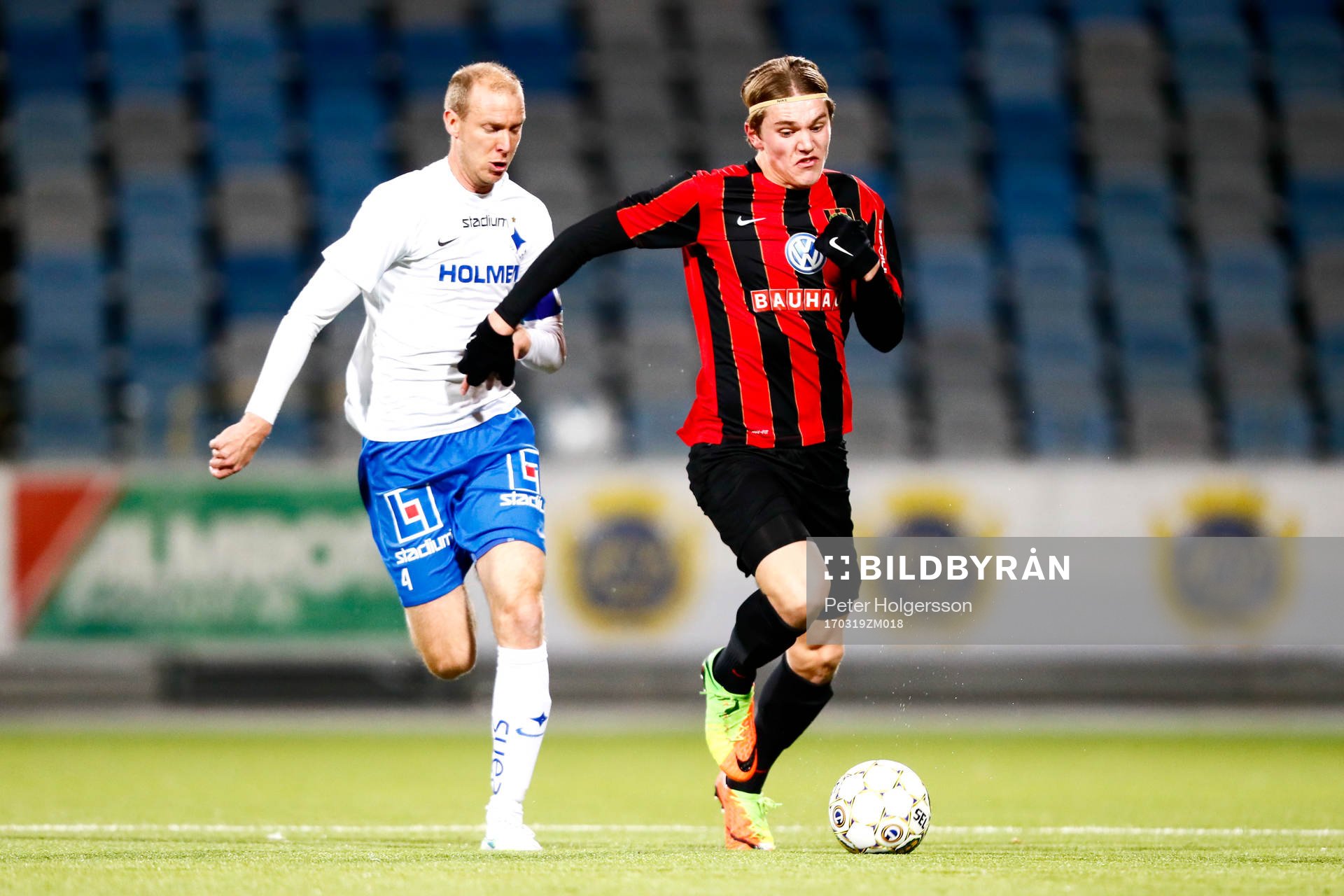 Norrköpings Andreas Johansson och Brommapojkarnas Viktor