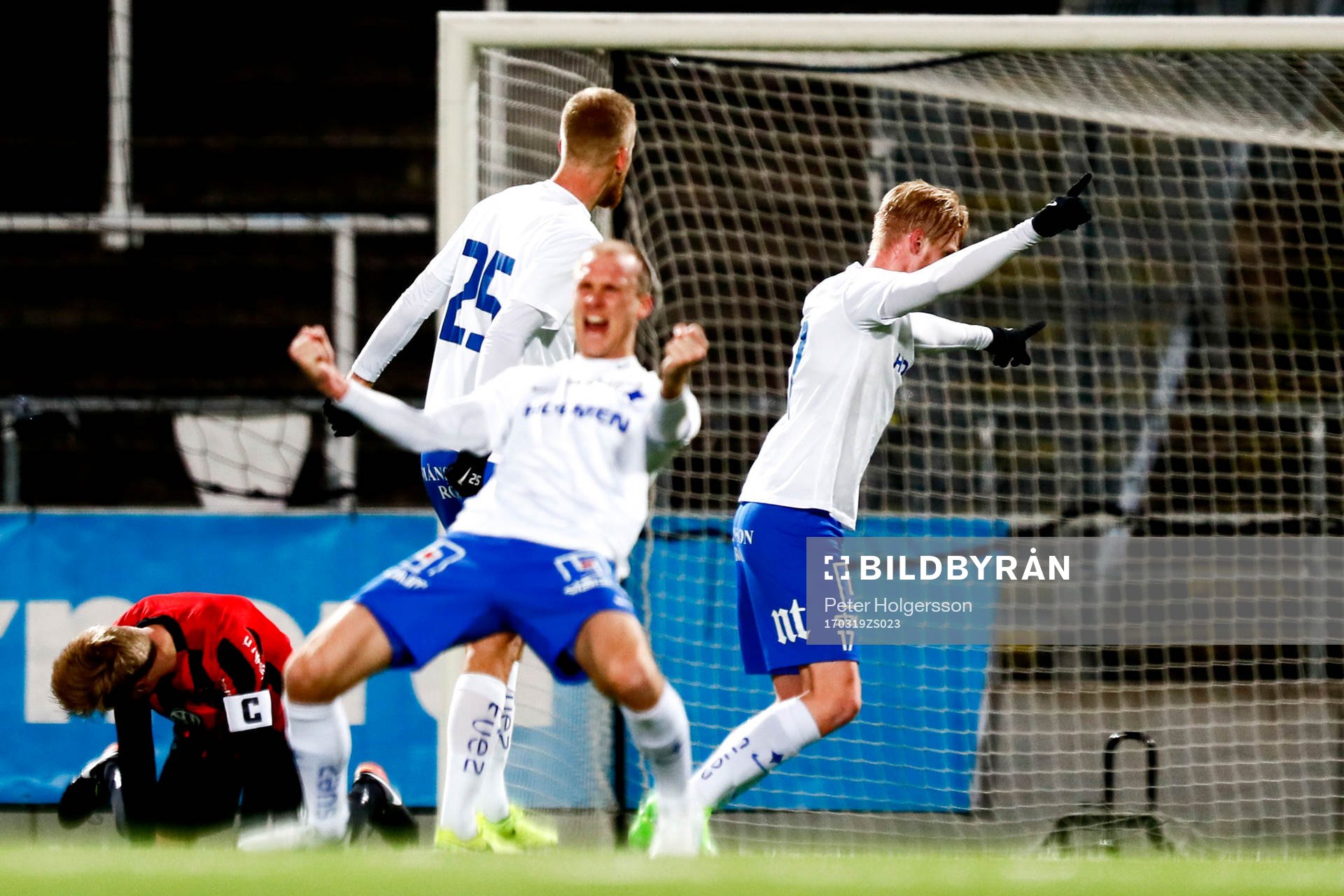 Norrköpings Karl Holmberg jublar