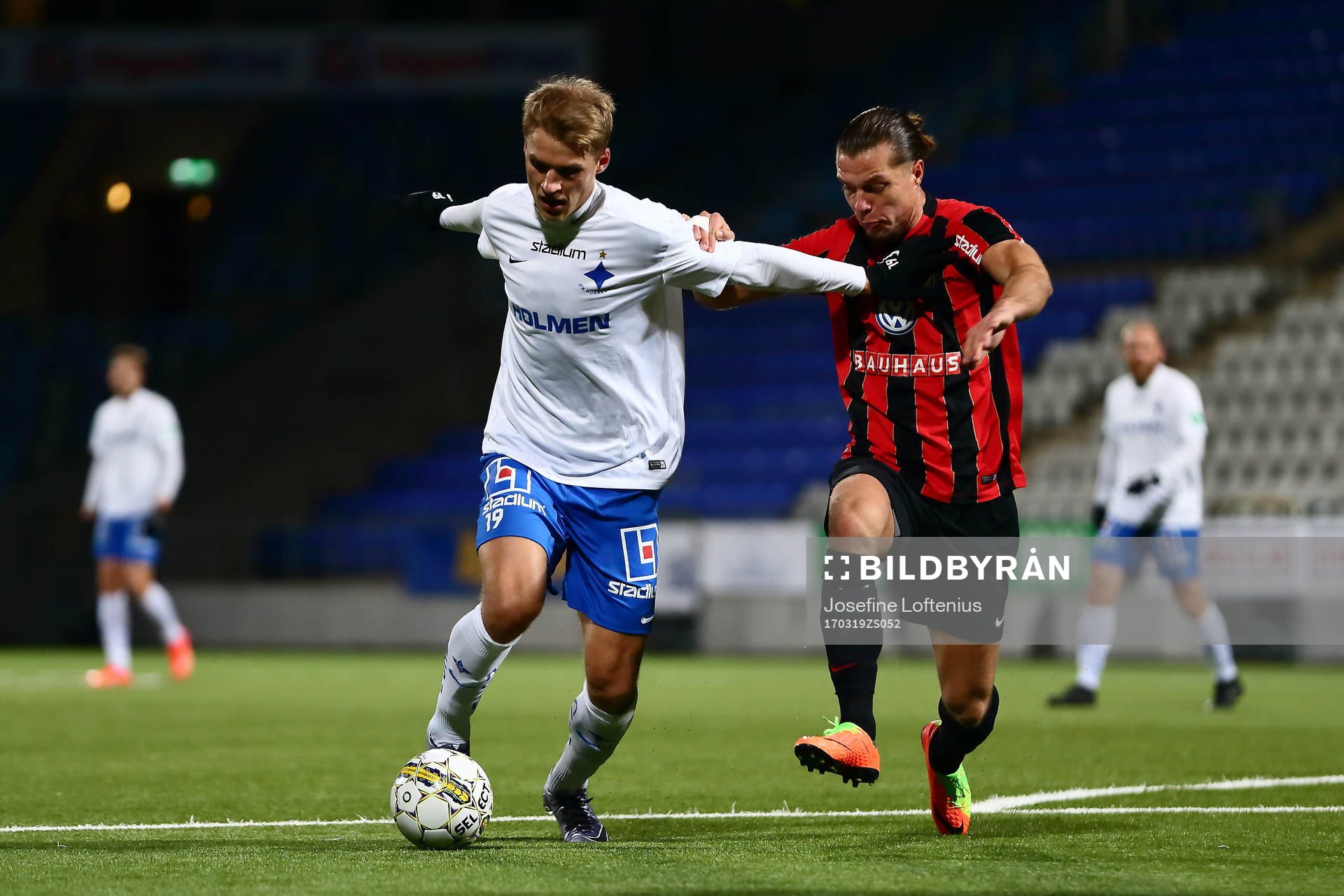 Norrköpings Sebastian Andersson och Brommapojkarnas Erik